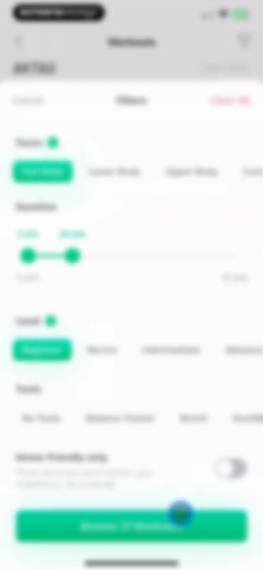 30 Day Fitness - Home Workout screen 52