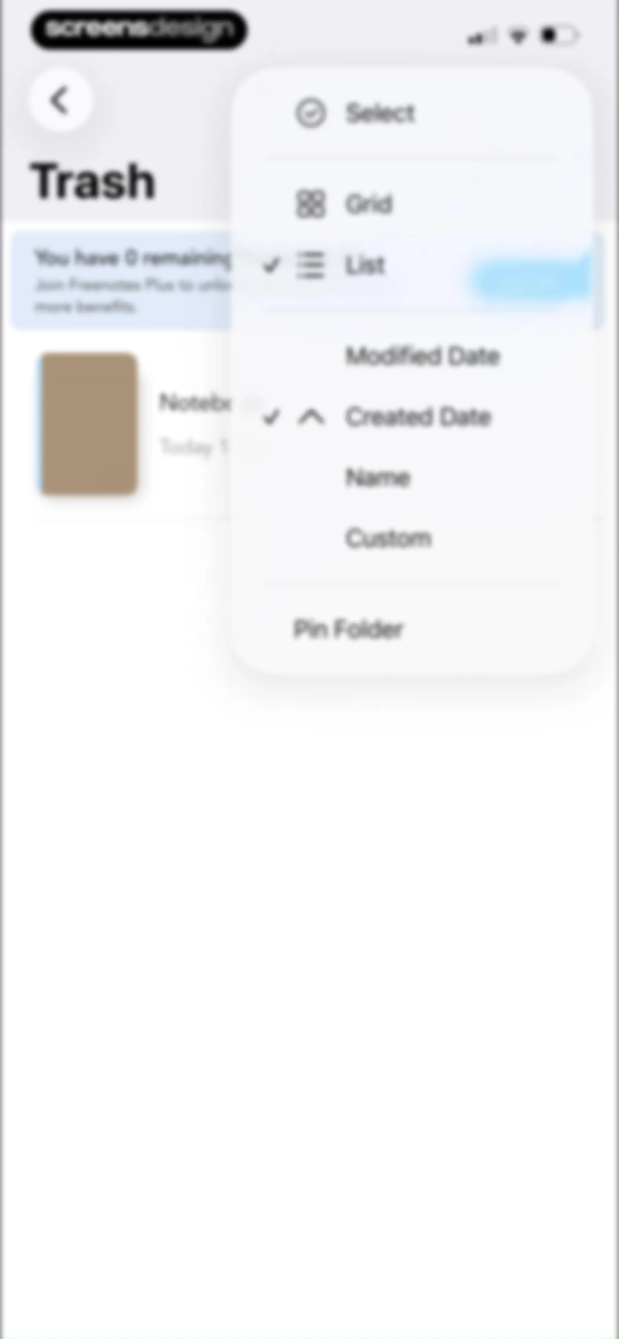 Freenotes®: AI Notes Taking screen 162