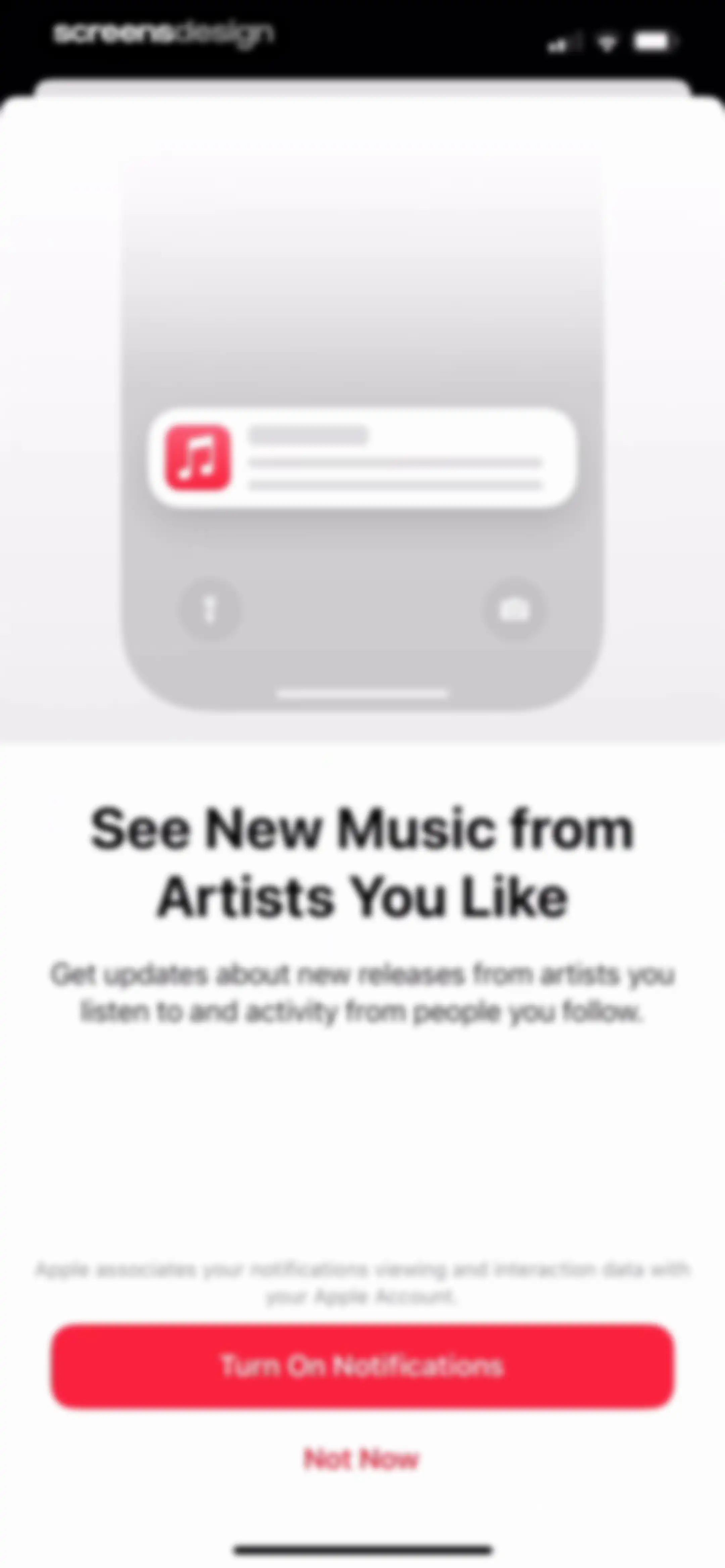 Apple Music screen 62