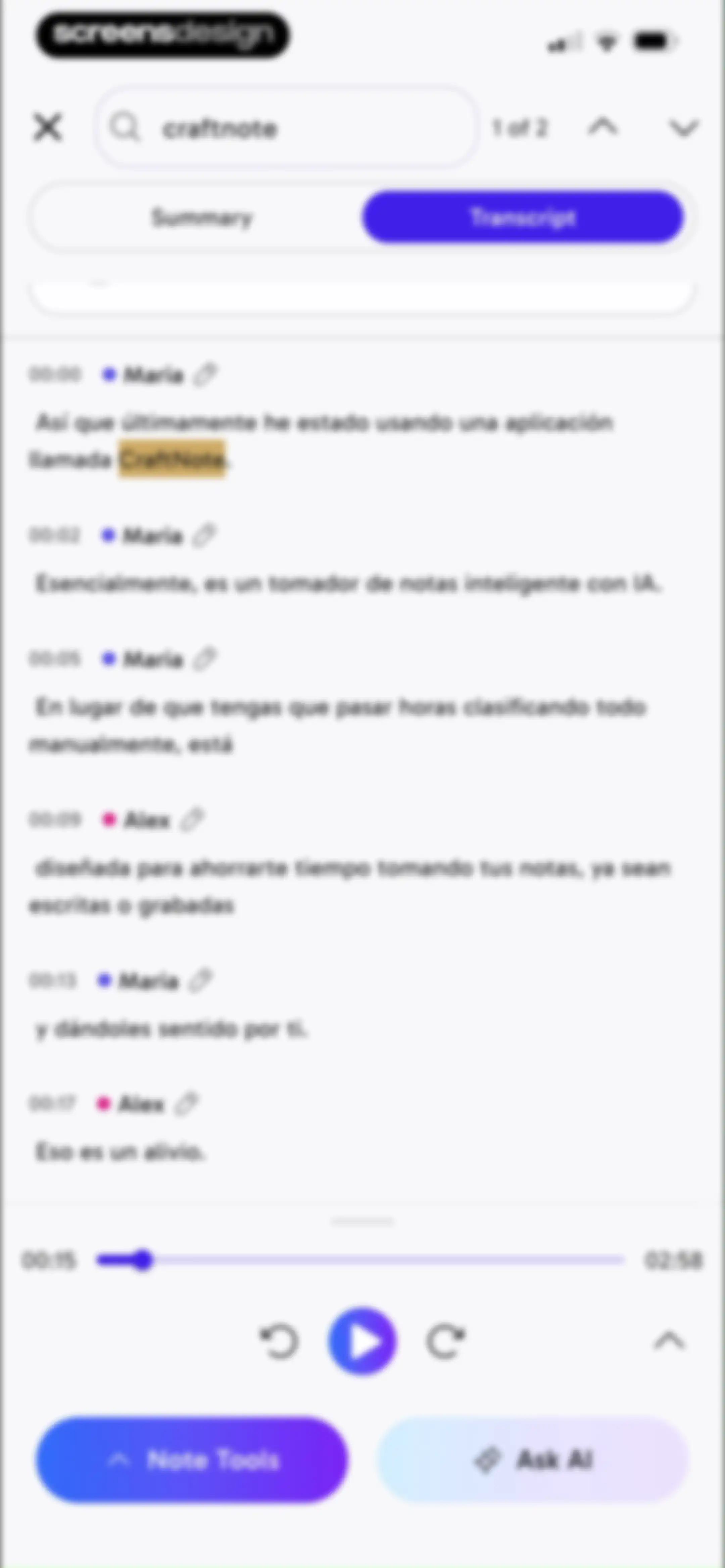 CraftNote: Smart AI Note Taker screen 81