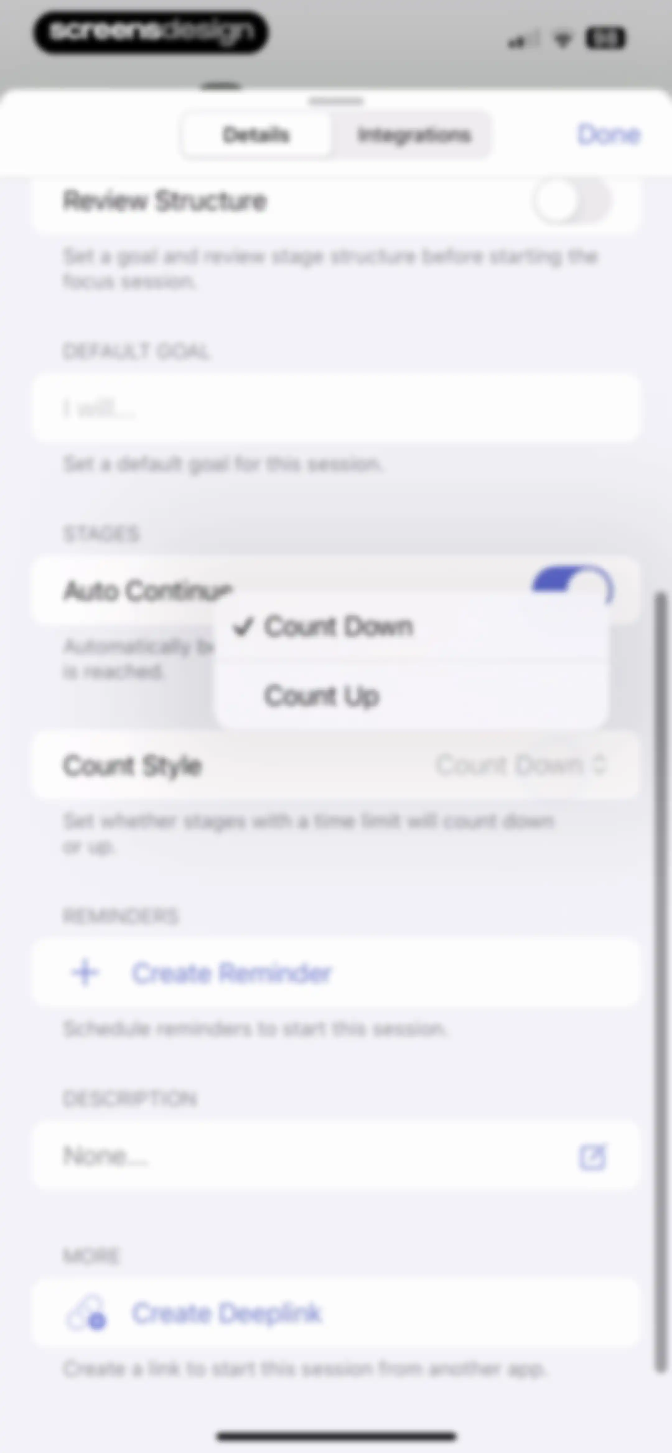 Focused Work - Pomodoro Timer screen 73