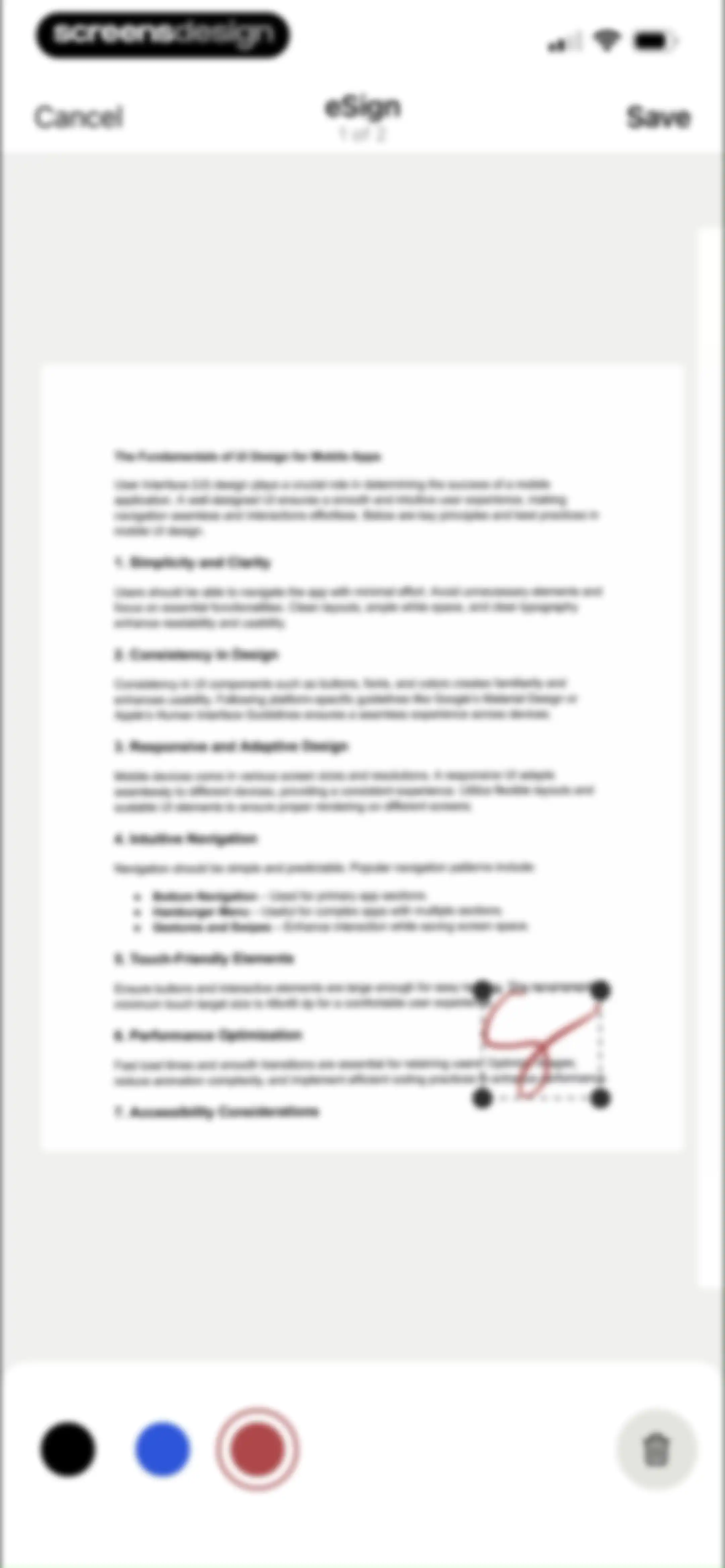 eSign App: Sign PDF Documents screen 29