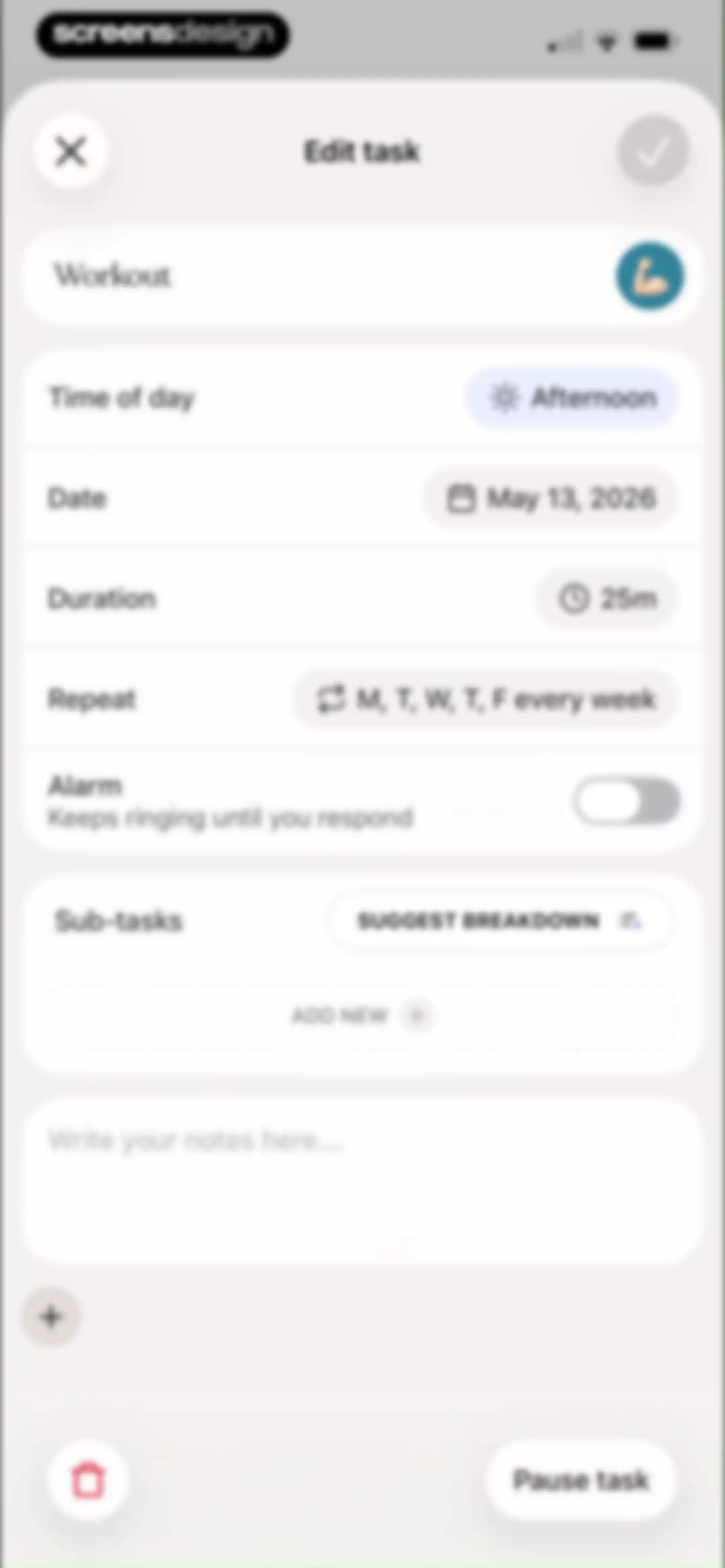 Tiimo: To Do List & AI Planner screen 67