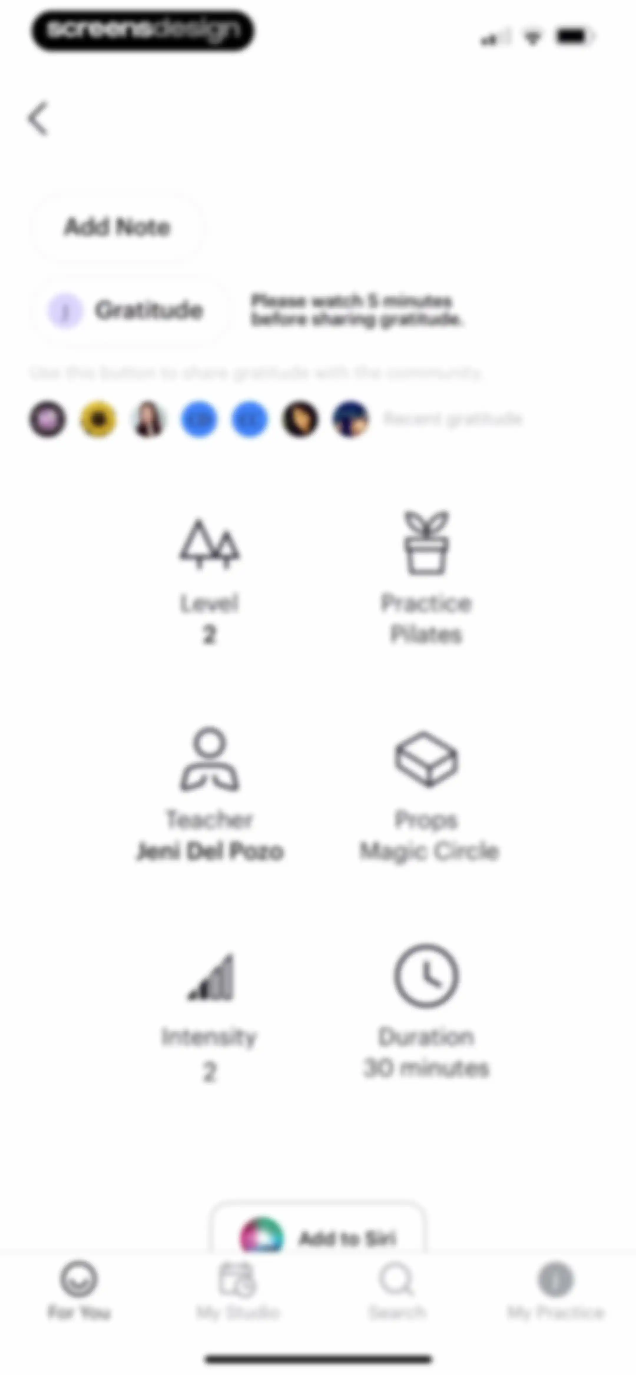 Glo | Yoga and Meditation App screen 54
