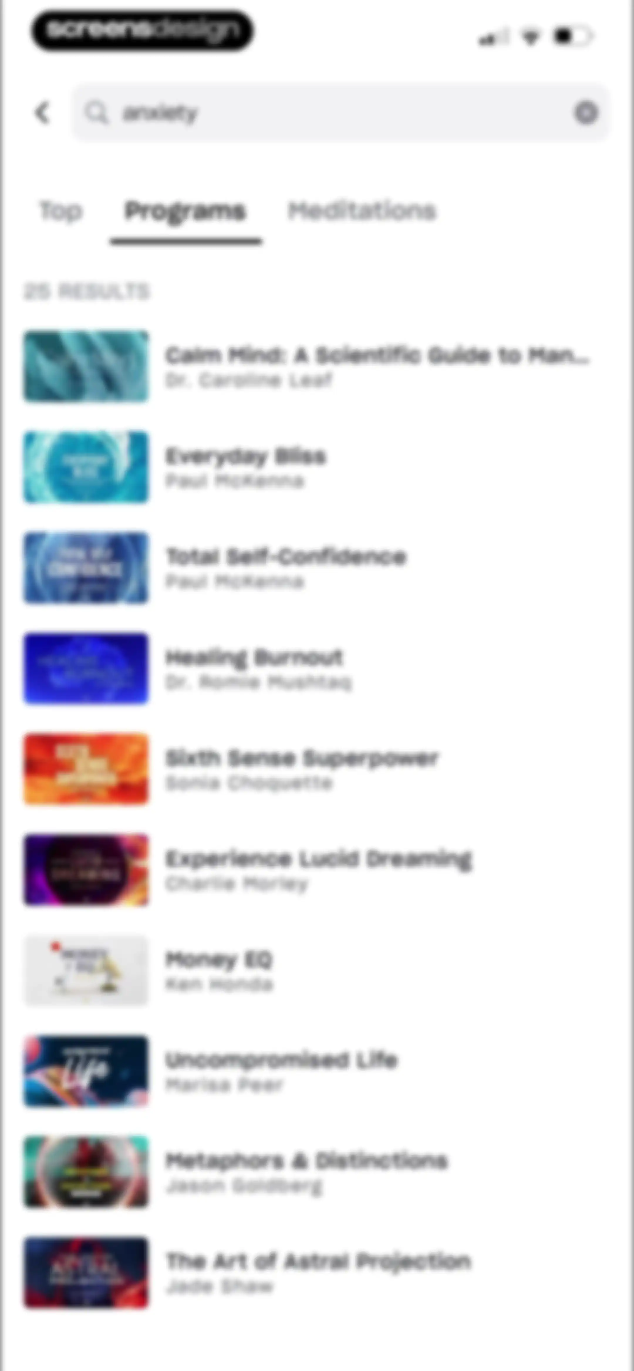 Mindvalley: Self Improvement screen 169