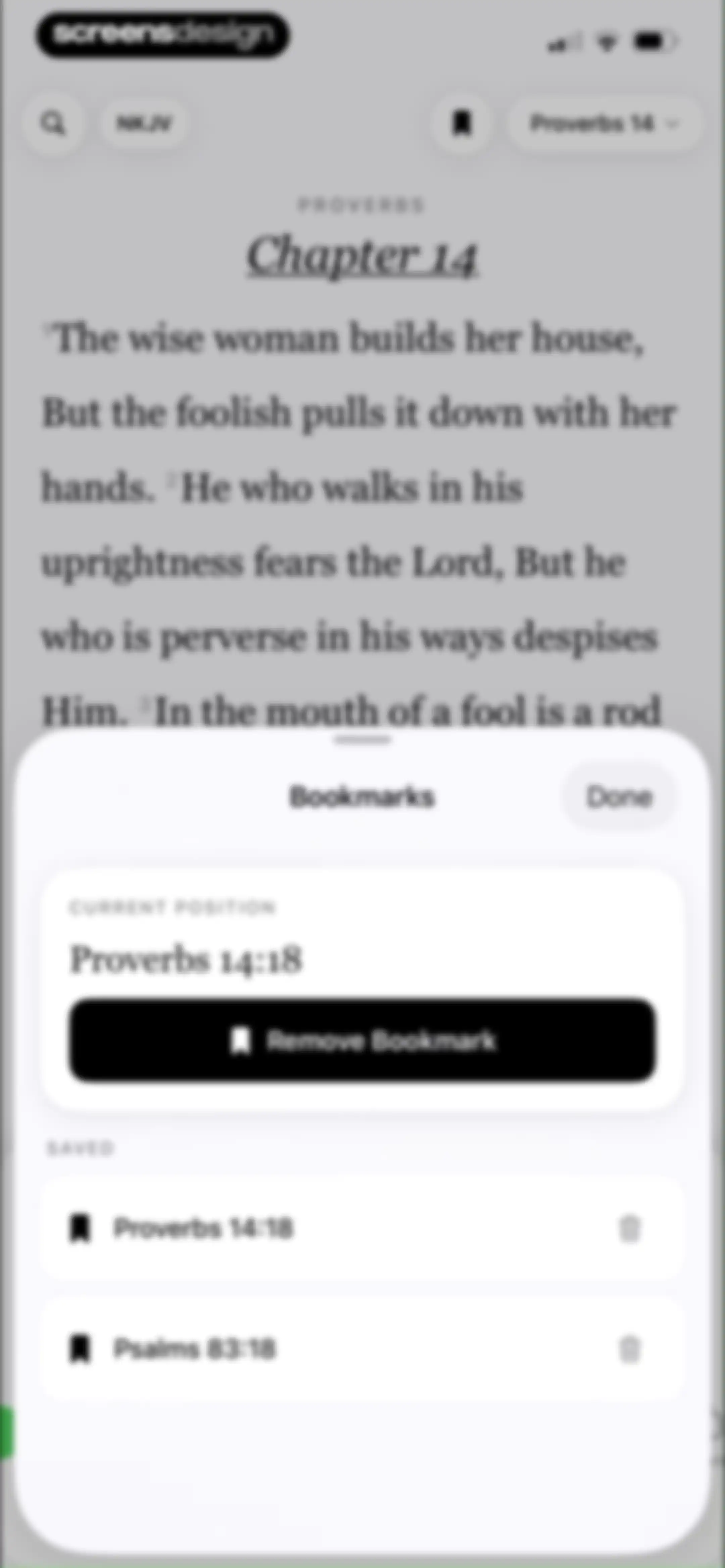 Bible Word Study screen 62