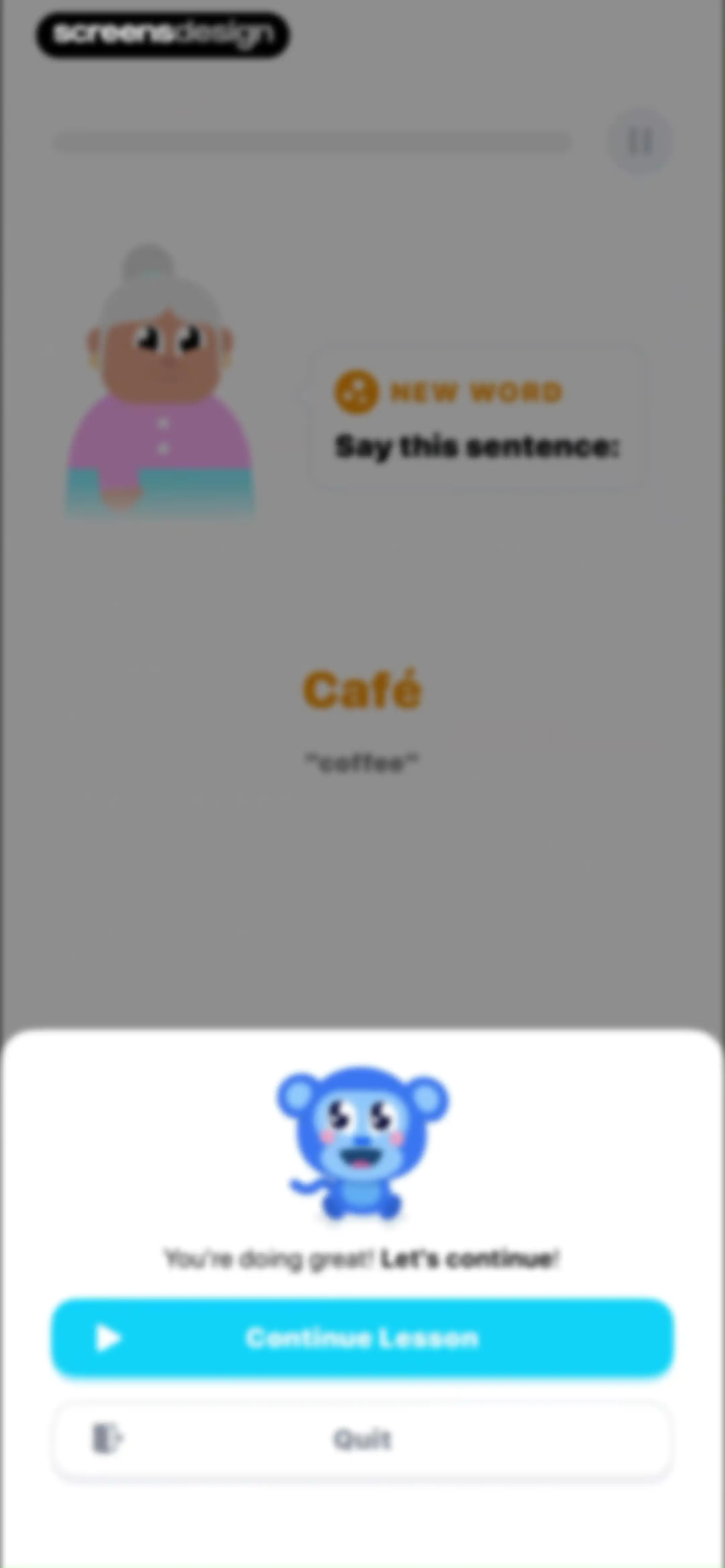 Falou - Fast language learning screen 37