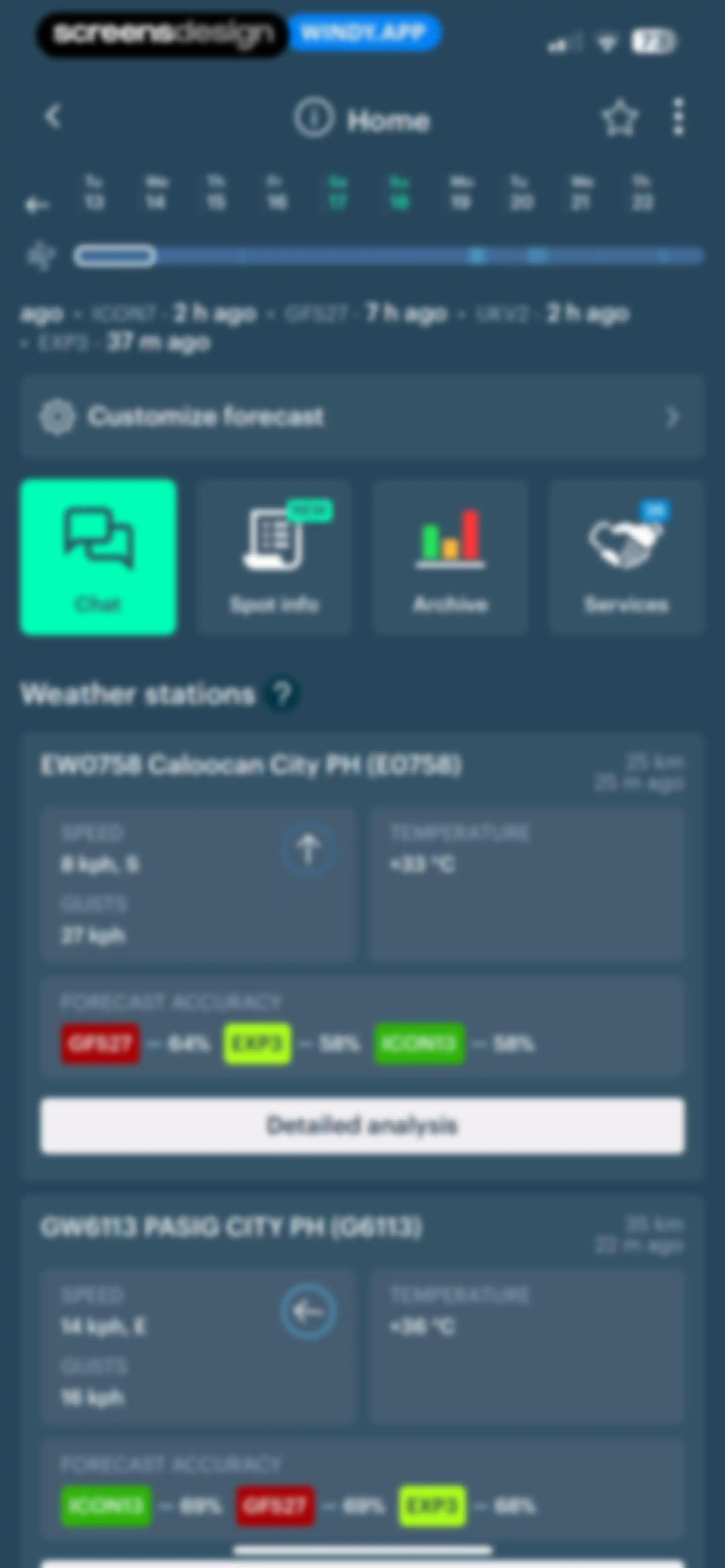Windy.app — Wind, Tides, Radar screen 45