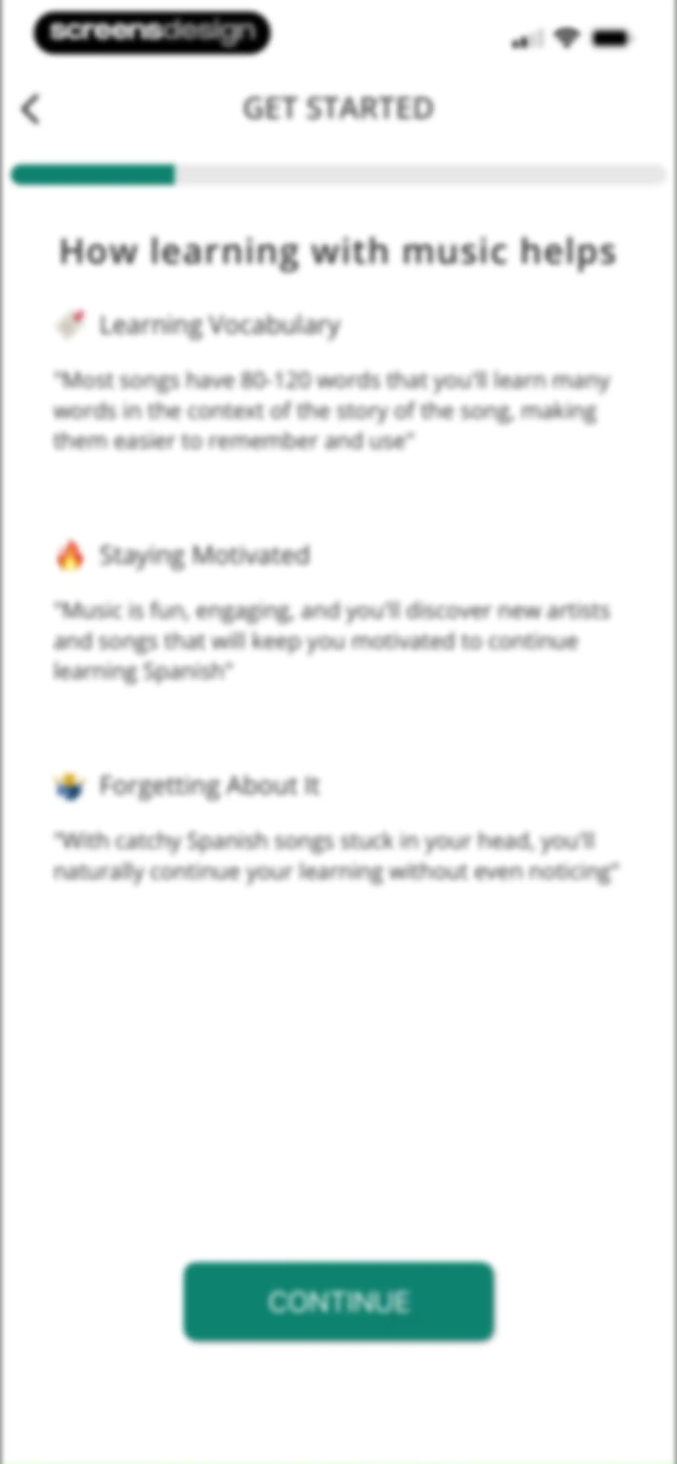 LyricFluent: Learn Languages screen 9
