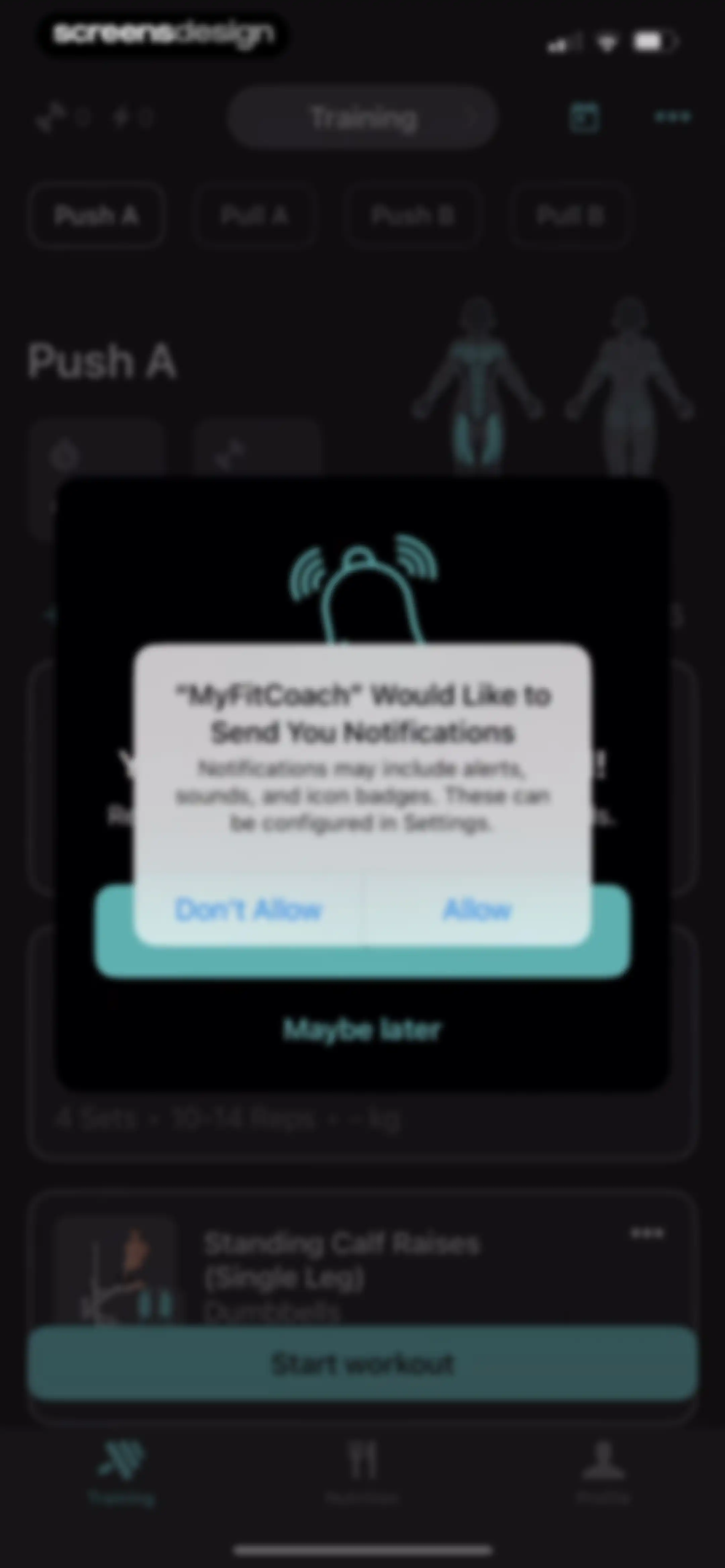 MyFitCoach - Workout Planner screen 52