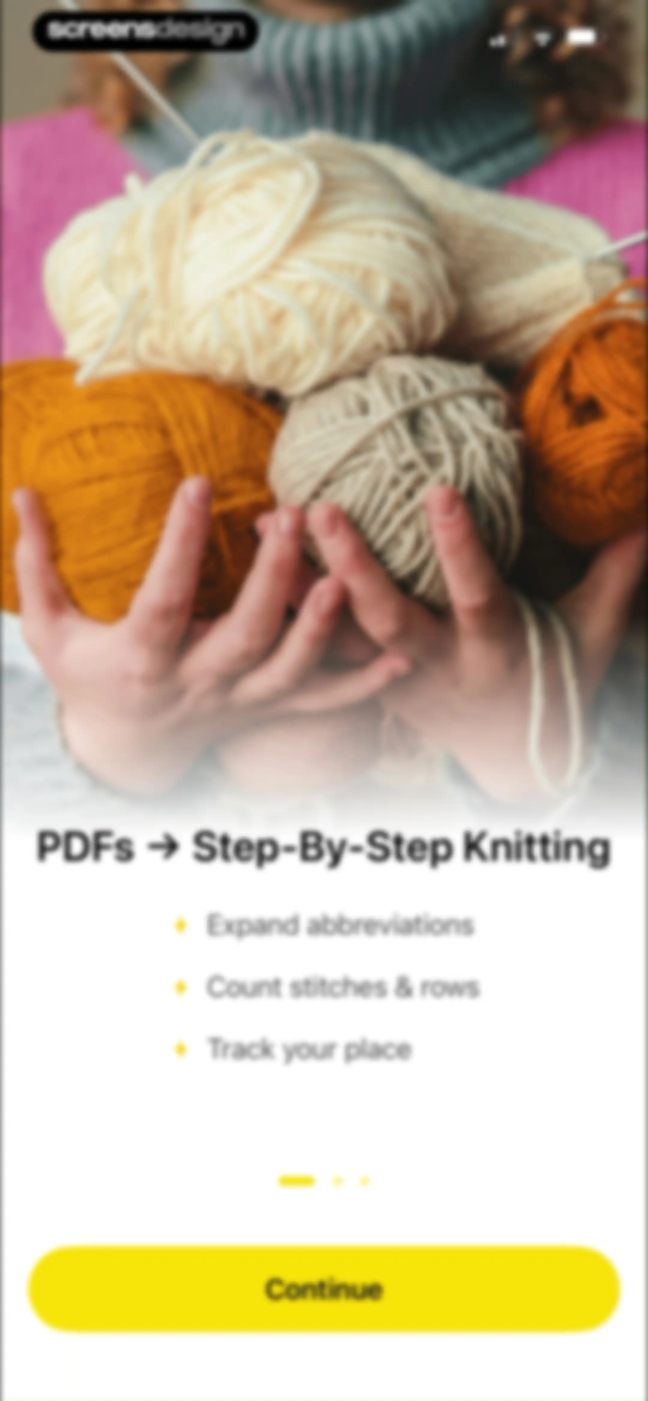 LoopCraft: Crochet & Knitting screen 3