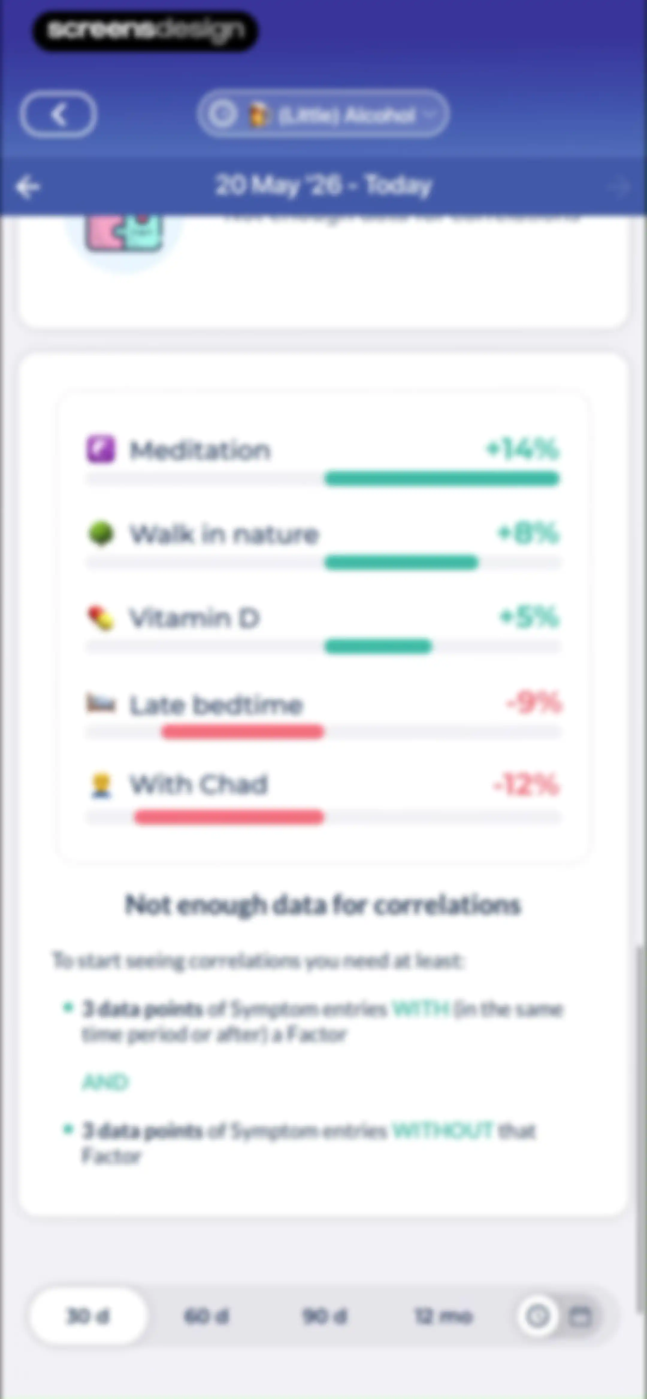 Bearable - Symptom Tracker screen 133