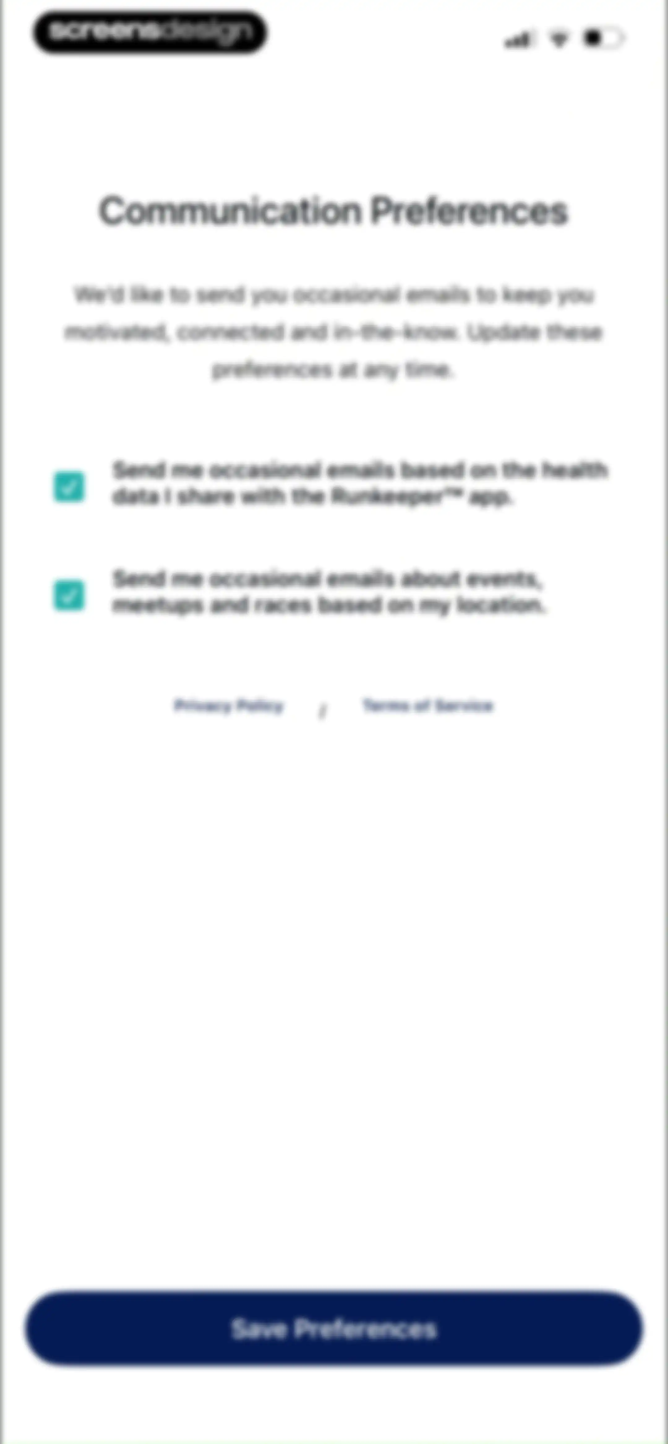 ASICS Runkeeper—Run Tracker screen 11