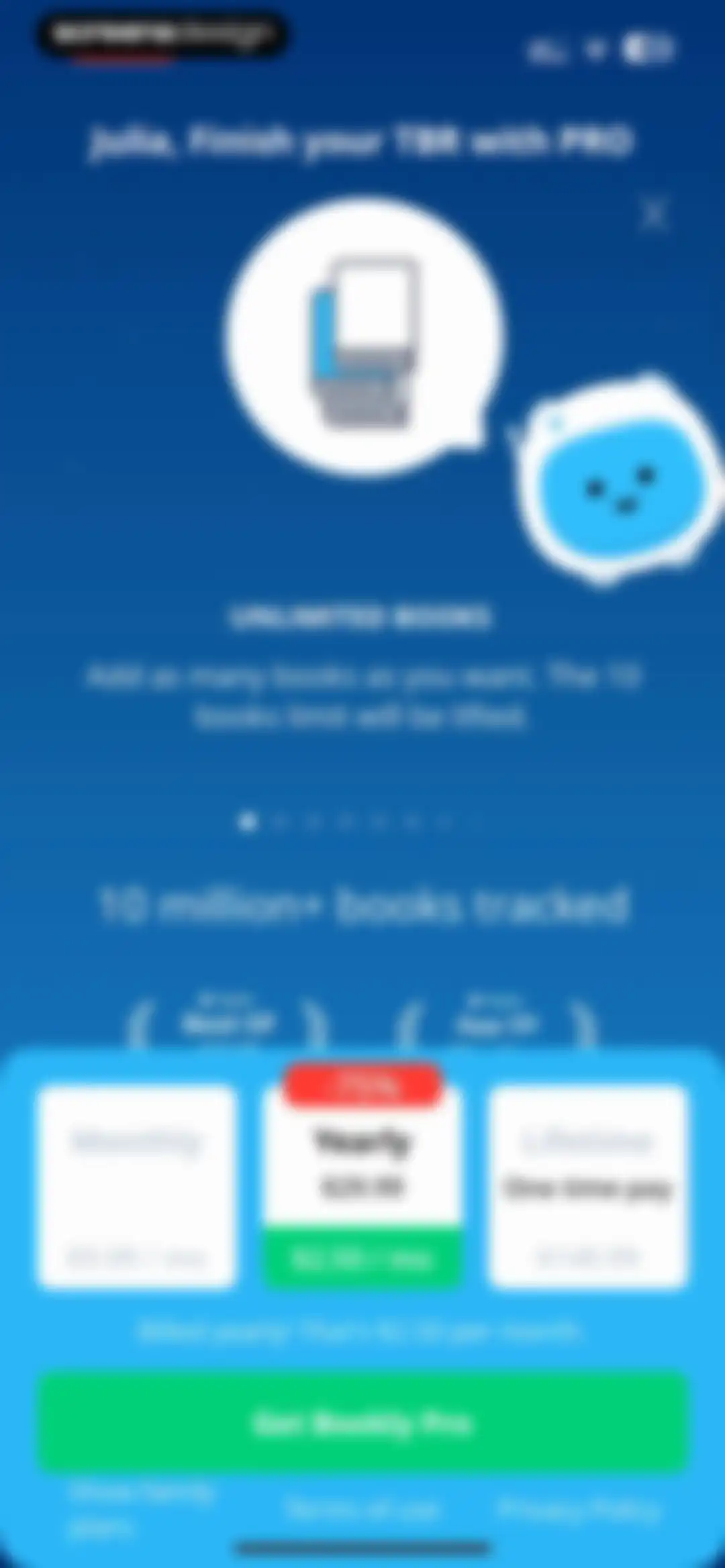 Bookly: Book Tracker screen 21