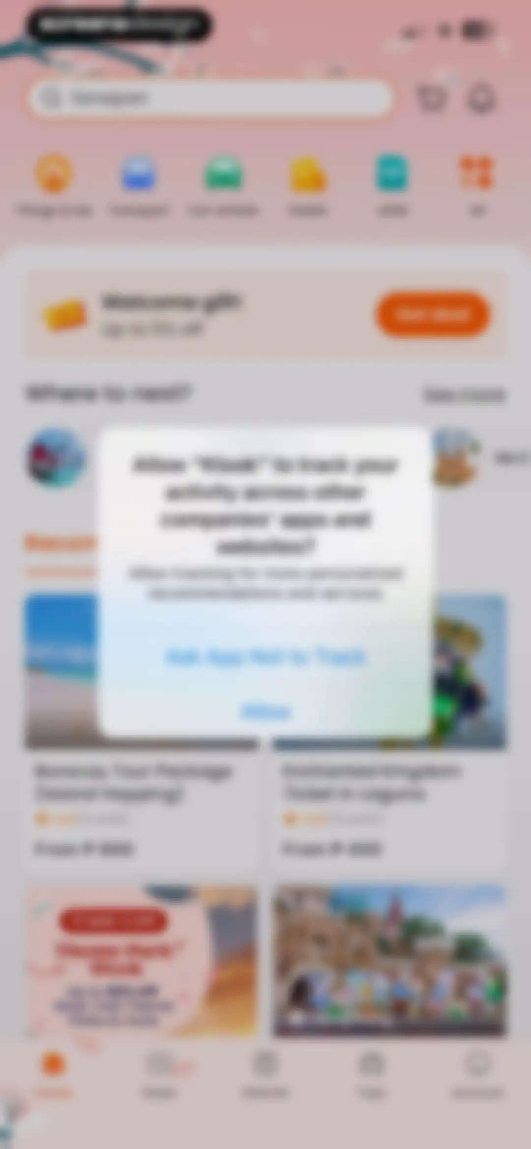 Klook: Travel & Activities screen 4