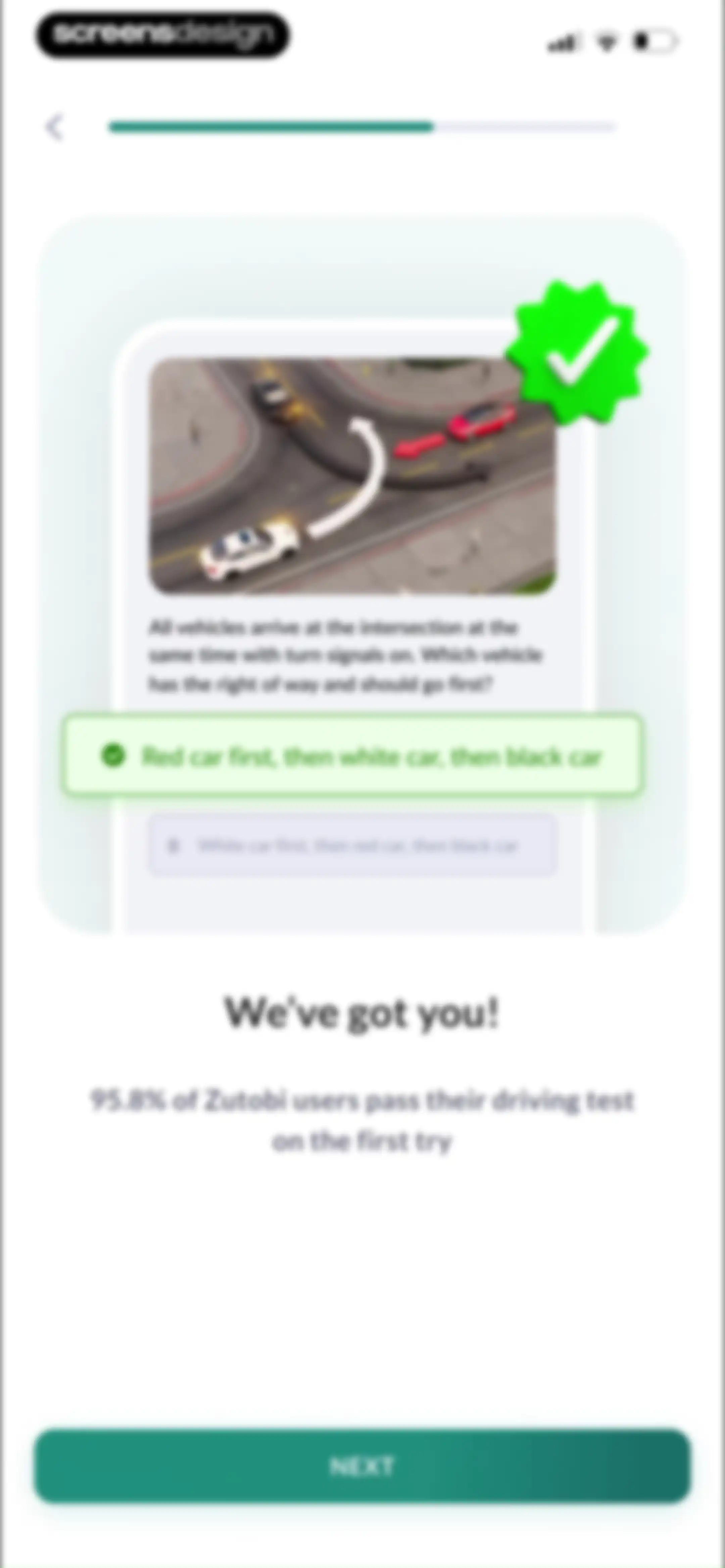 Zutobi: Permit & Driving Prep screen 9