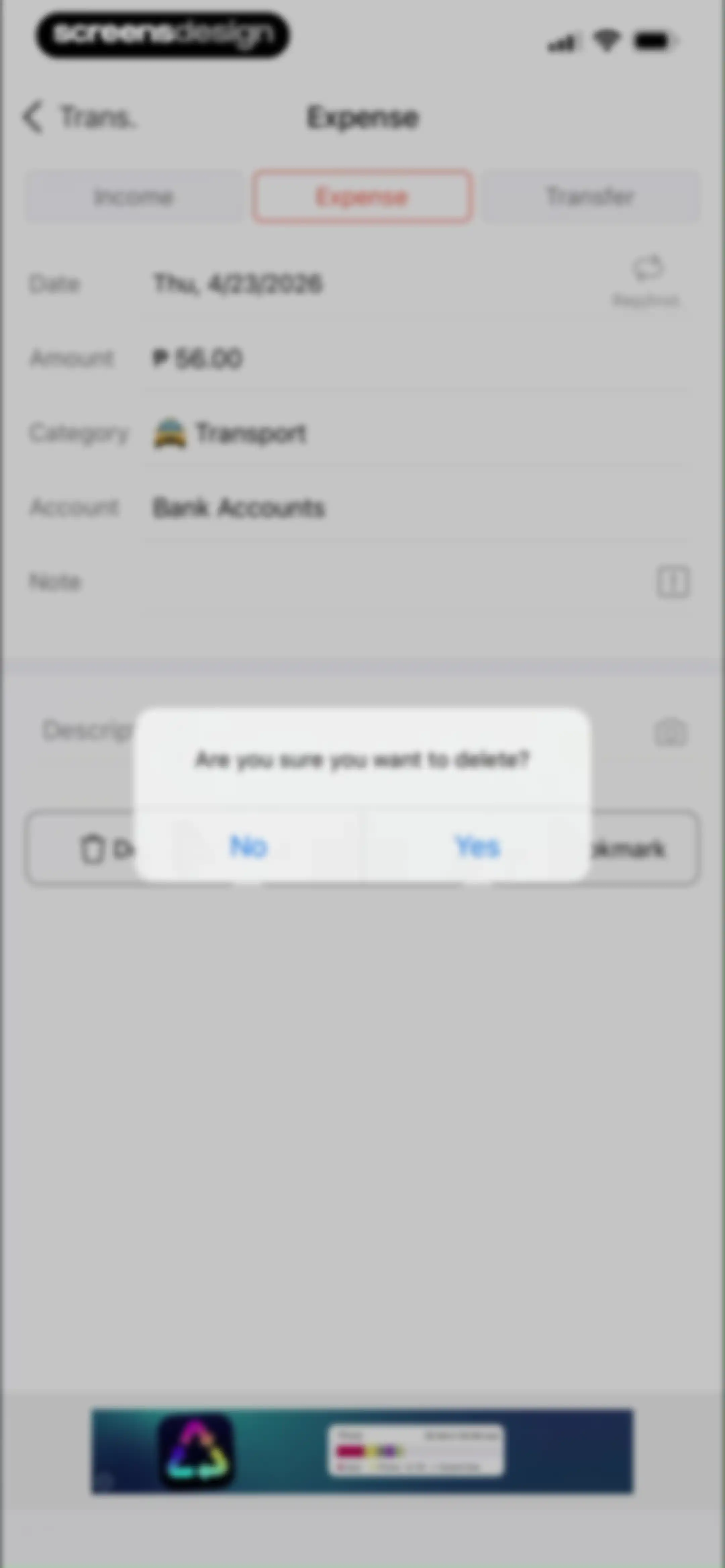 Money Manager Expense & Budget screen 28