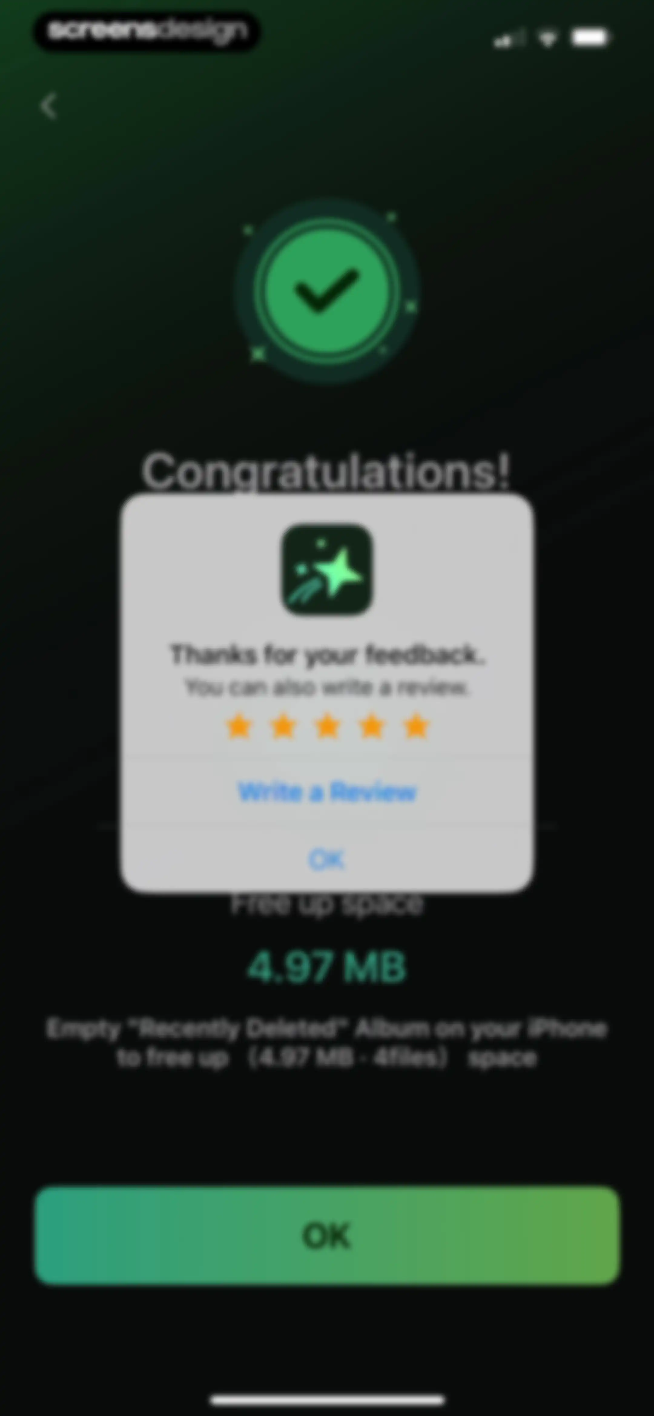 ClearSnap-Clean Up Storage screen 22