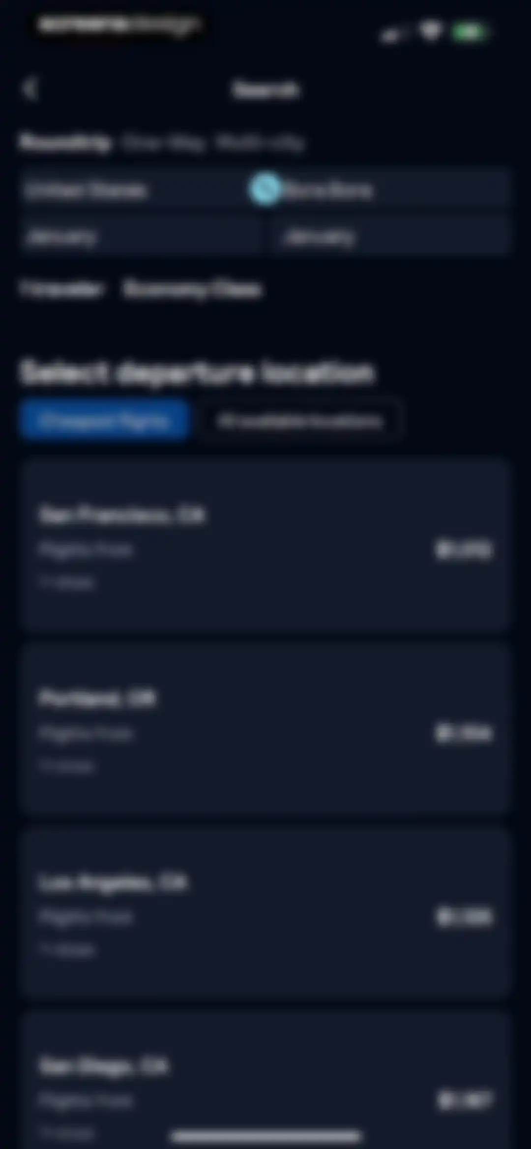 Skyscanner Flights & Travel screen 84