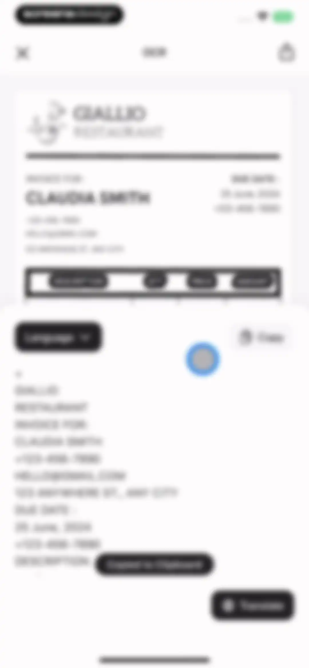 SCAN ACE · PDF Scanner App screen 41