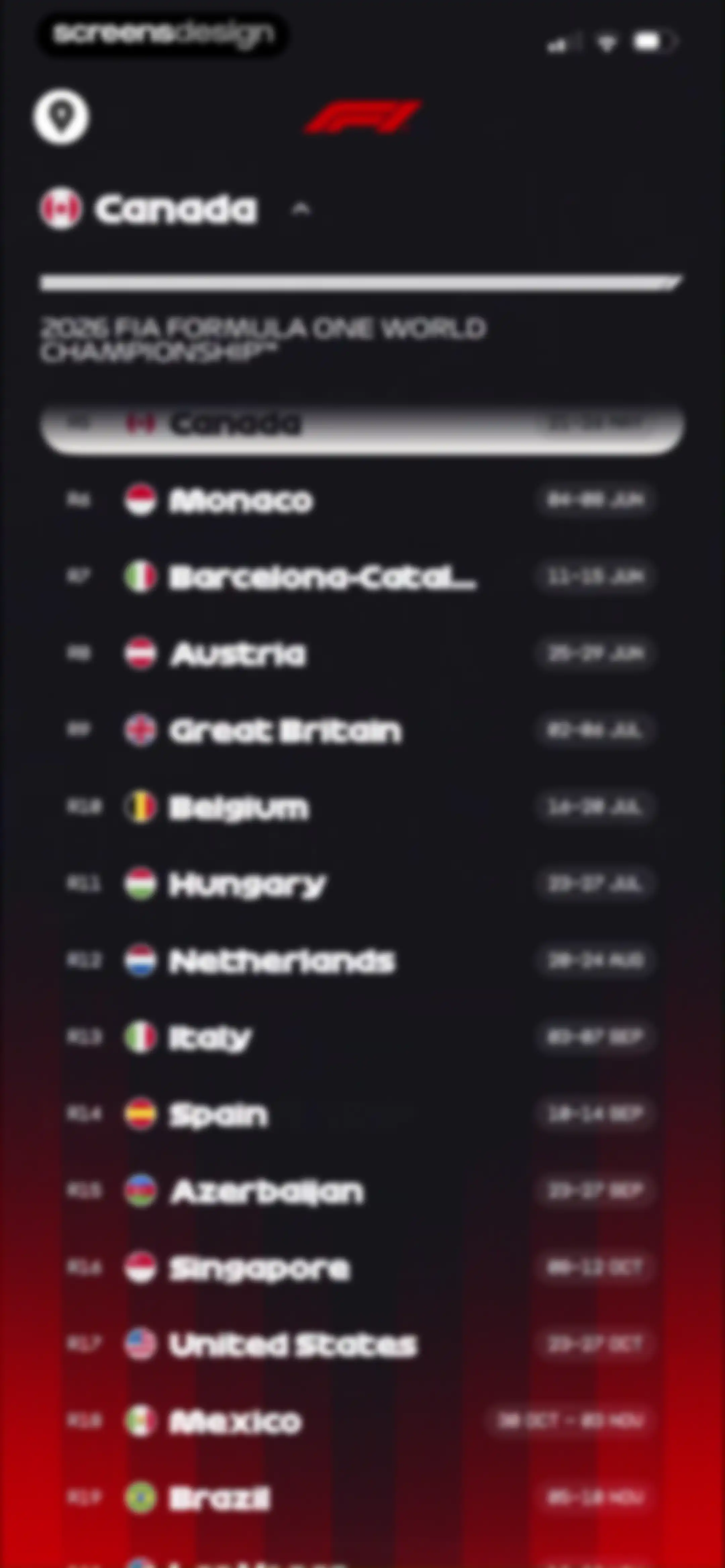 Formula 1® screen 29