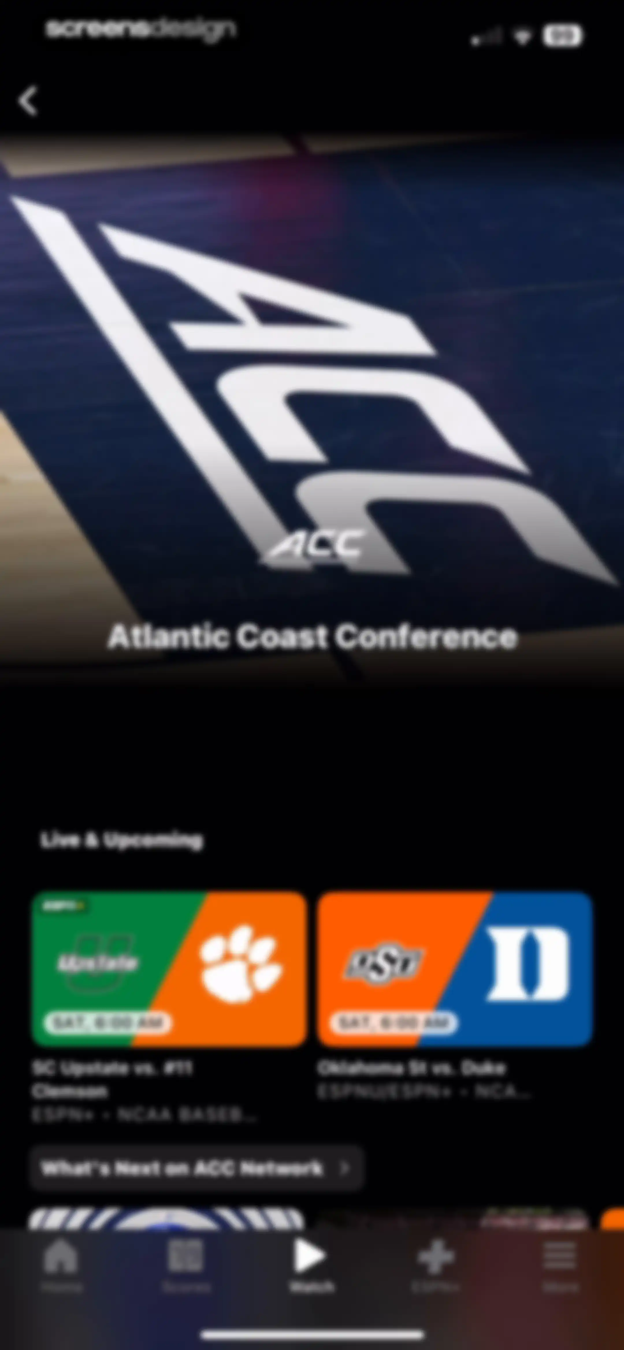 ESPN: Live Sports & Scores screen 85