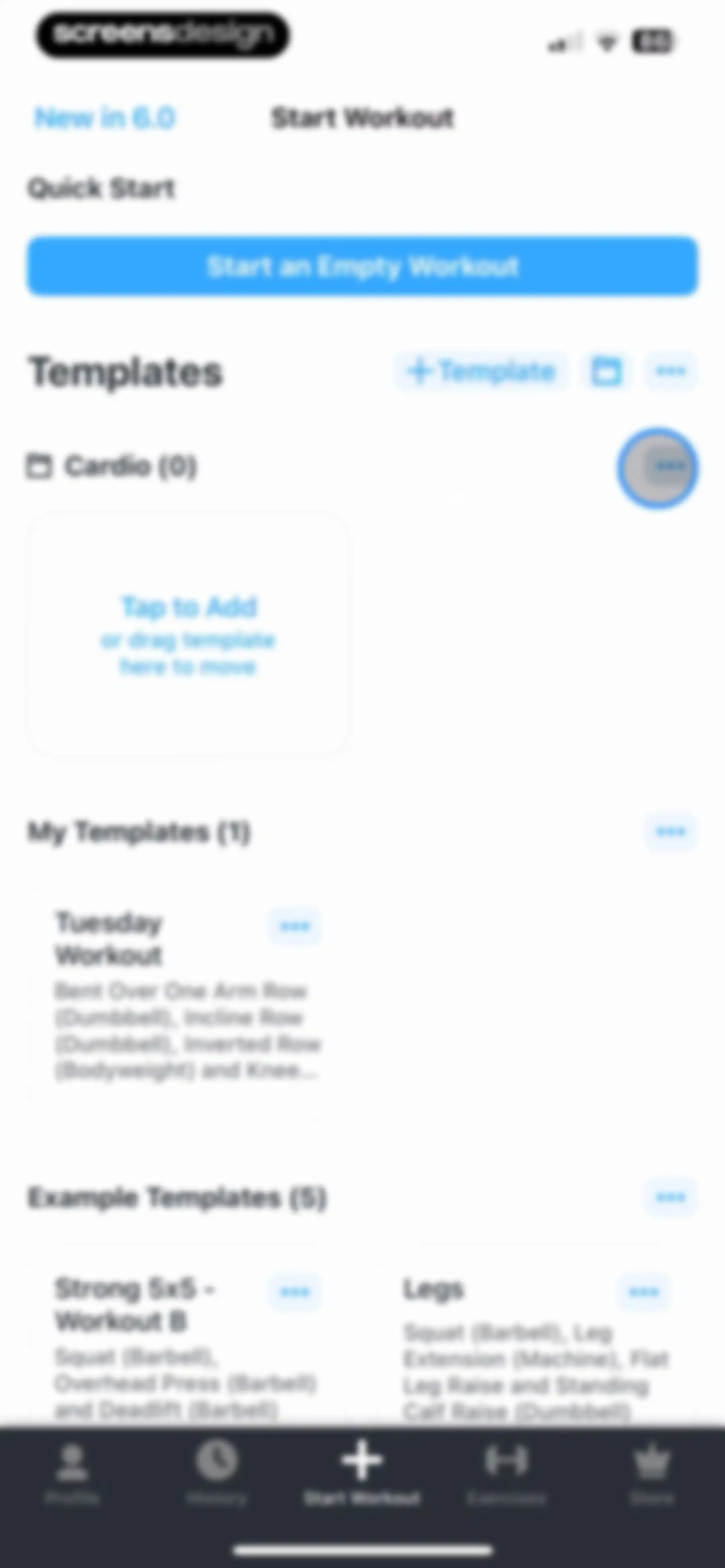Strong Workout Tracker Gym Log screen 72