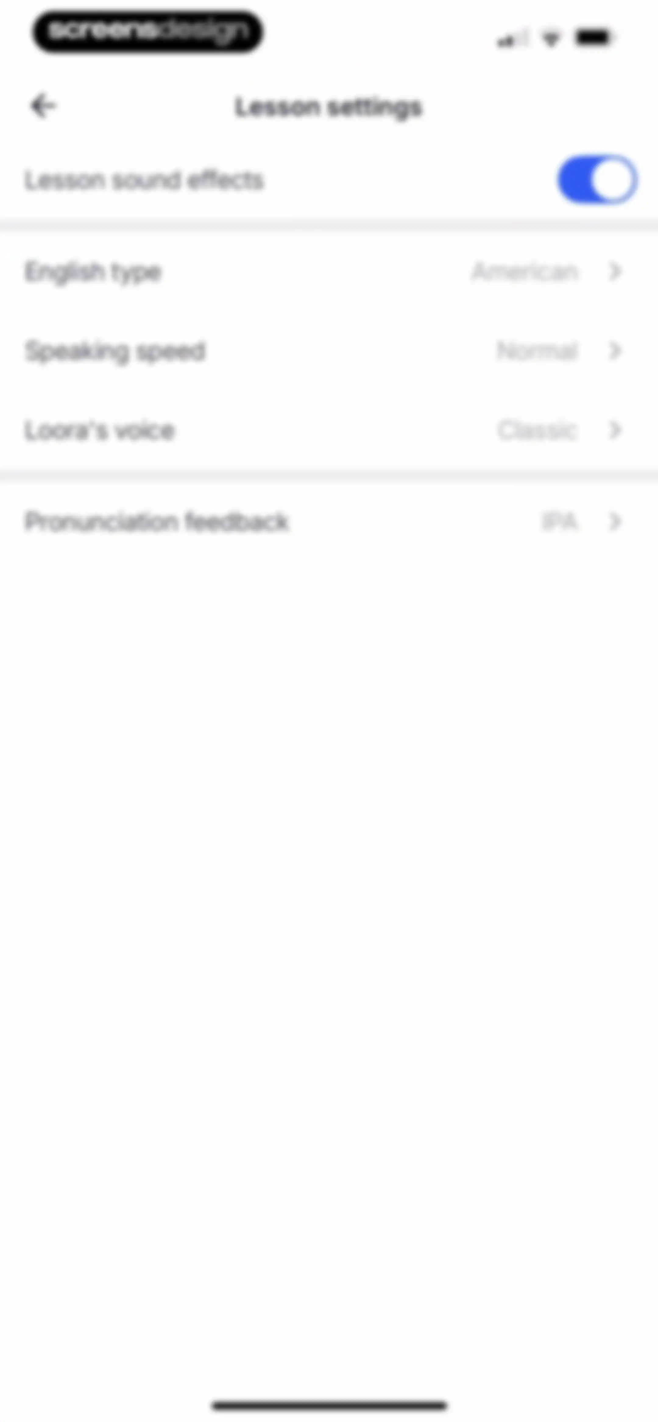 Speak English with Loora AI screen 90