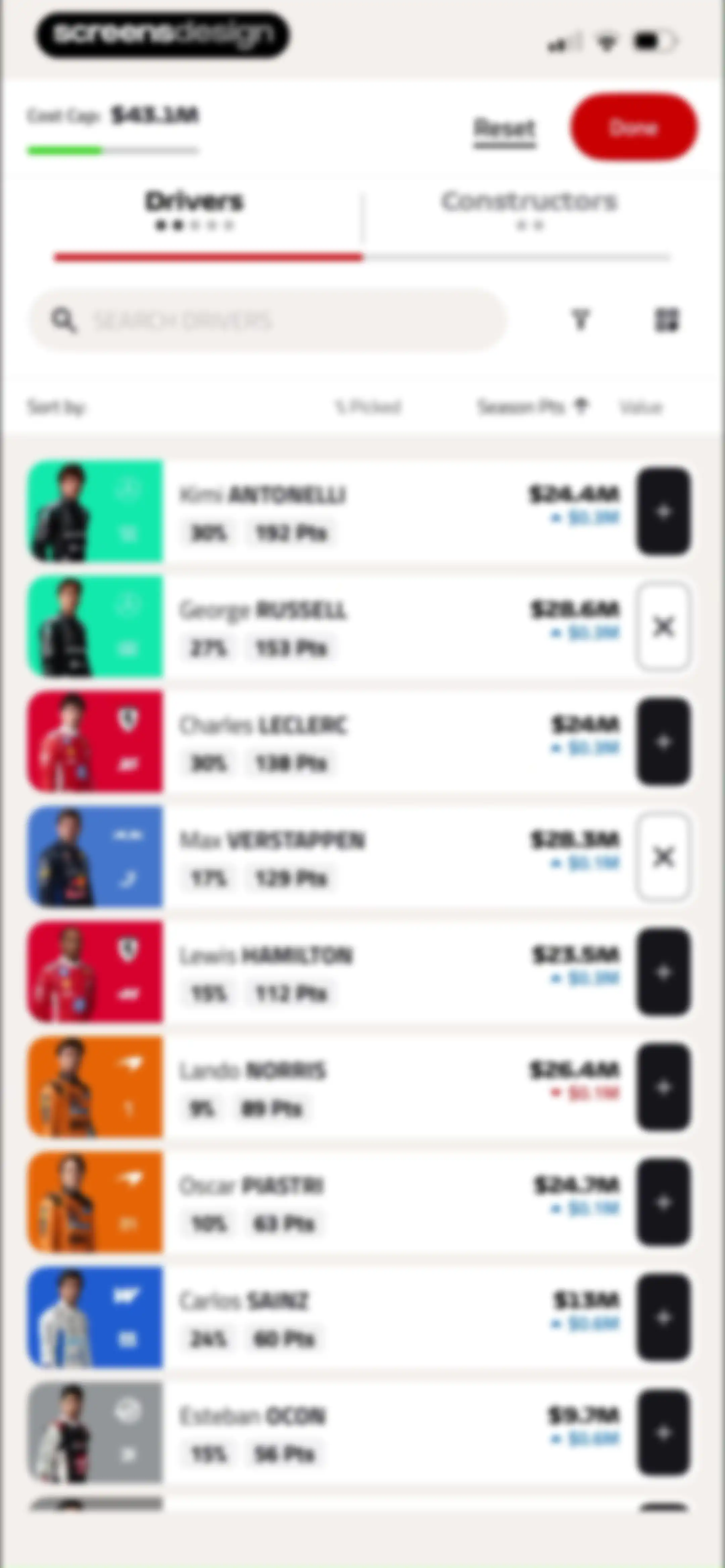 Formula 1® screen 84