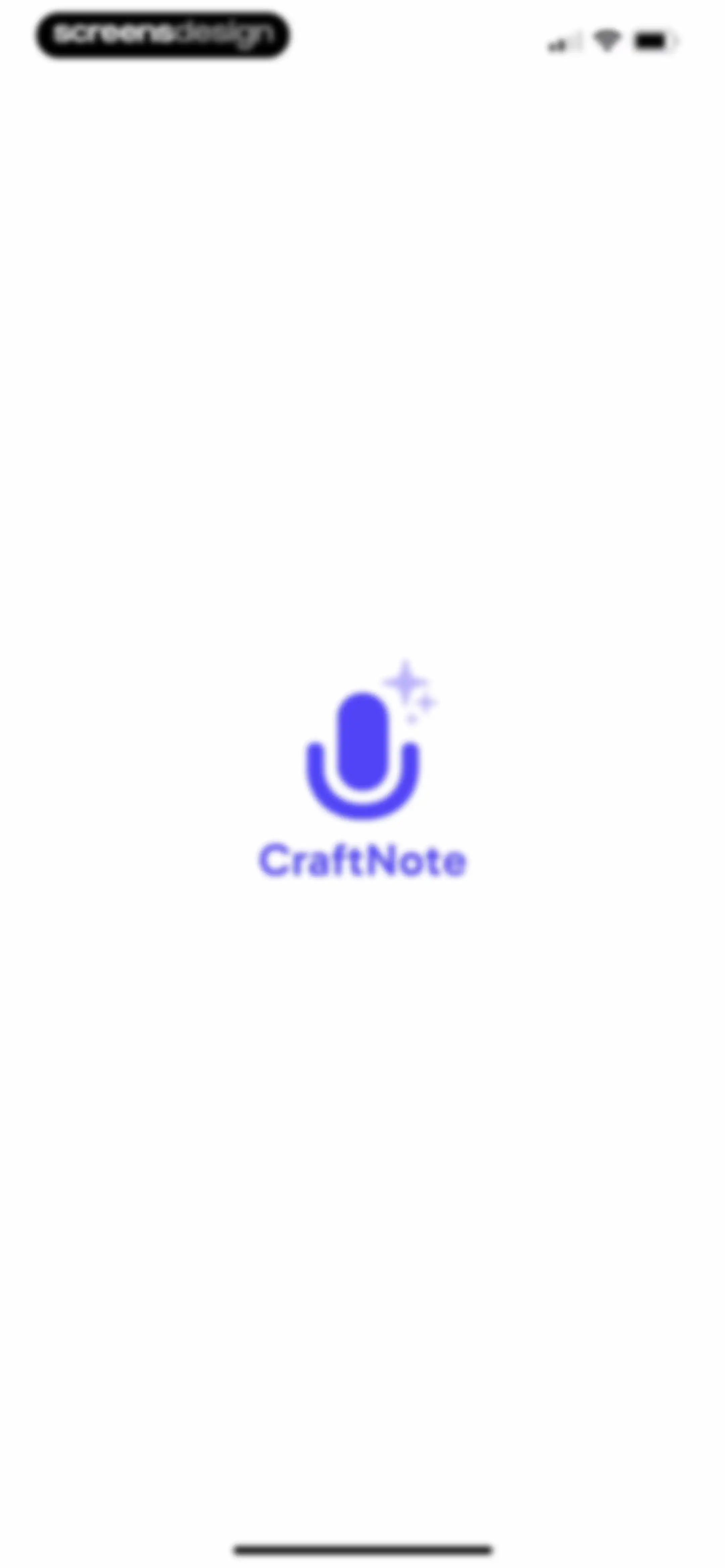 CraftNote: Smart AI Note Taker screen 1