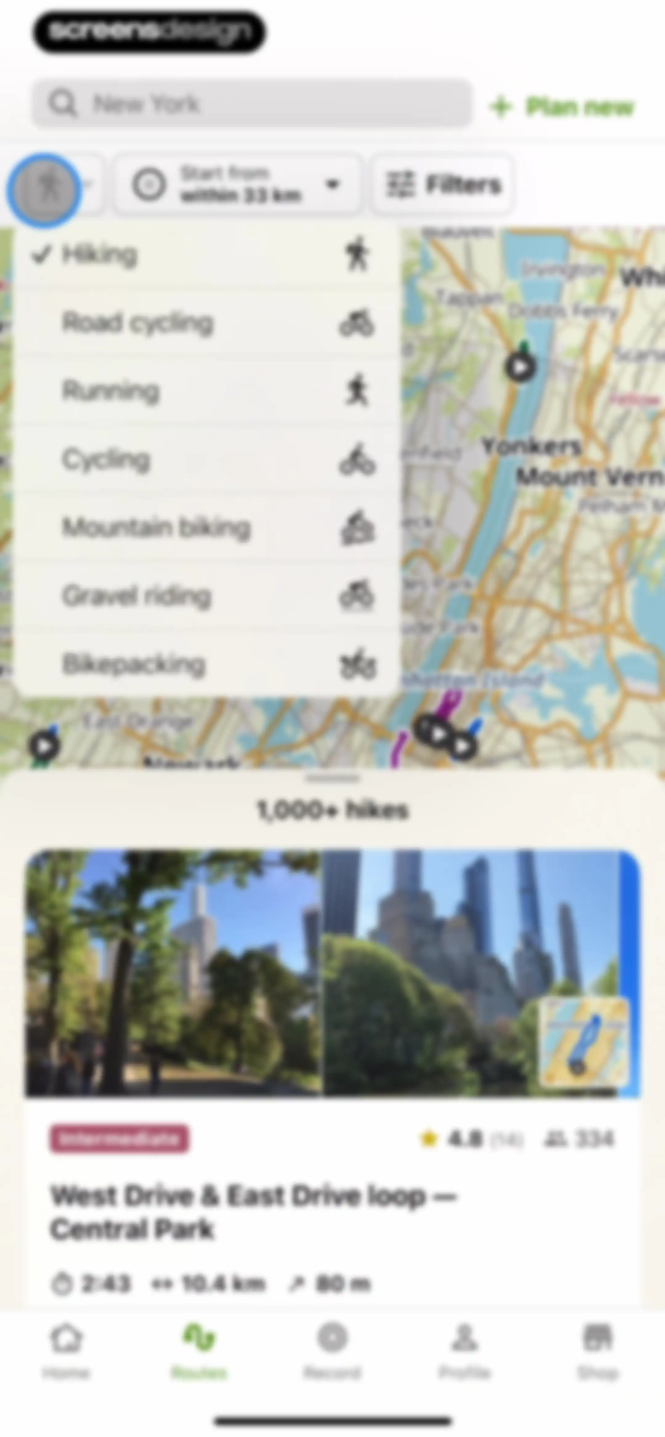 komoot - hike, bike & run screen 64