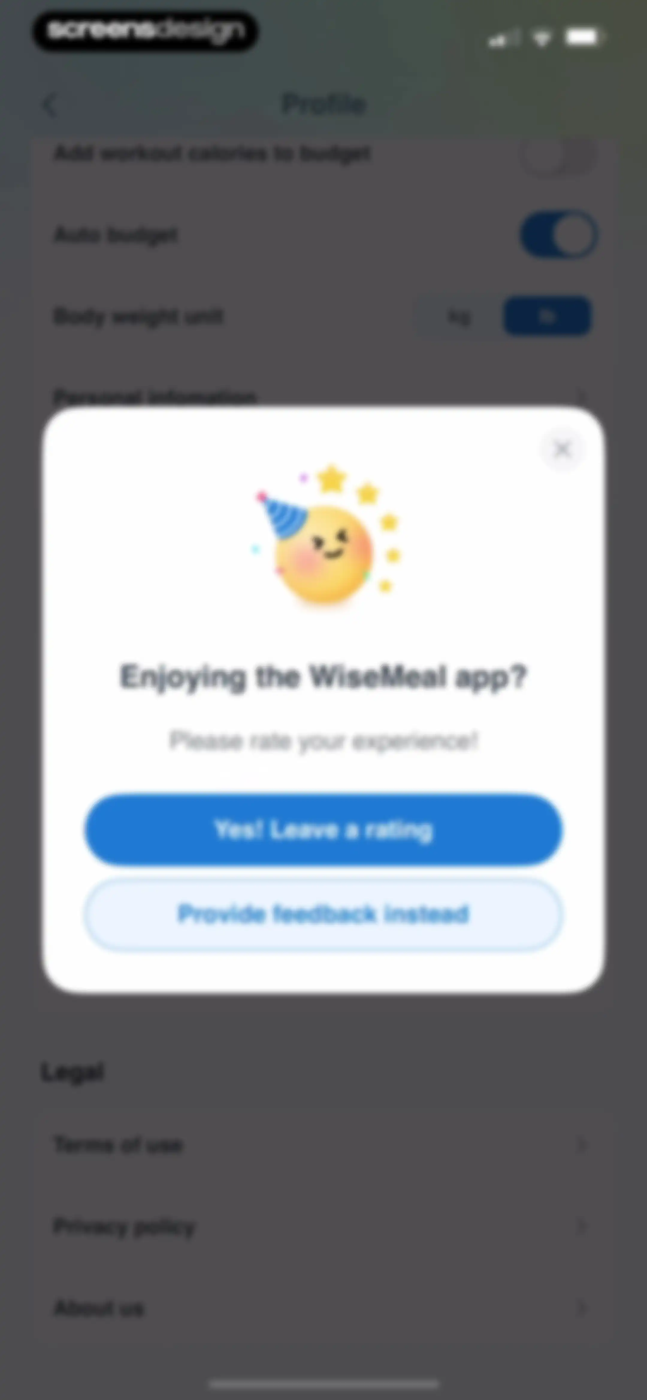WiseMeal: Al Calorie Tracker screen 141