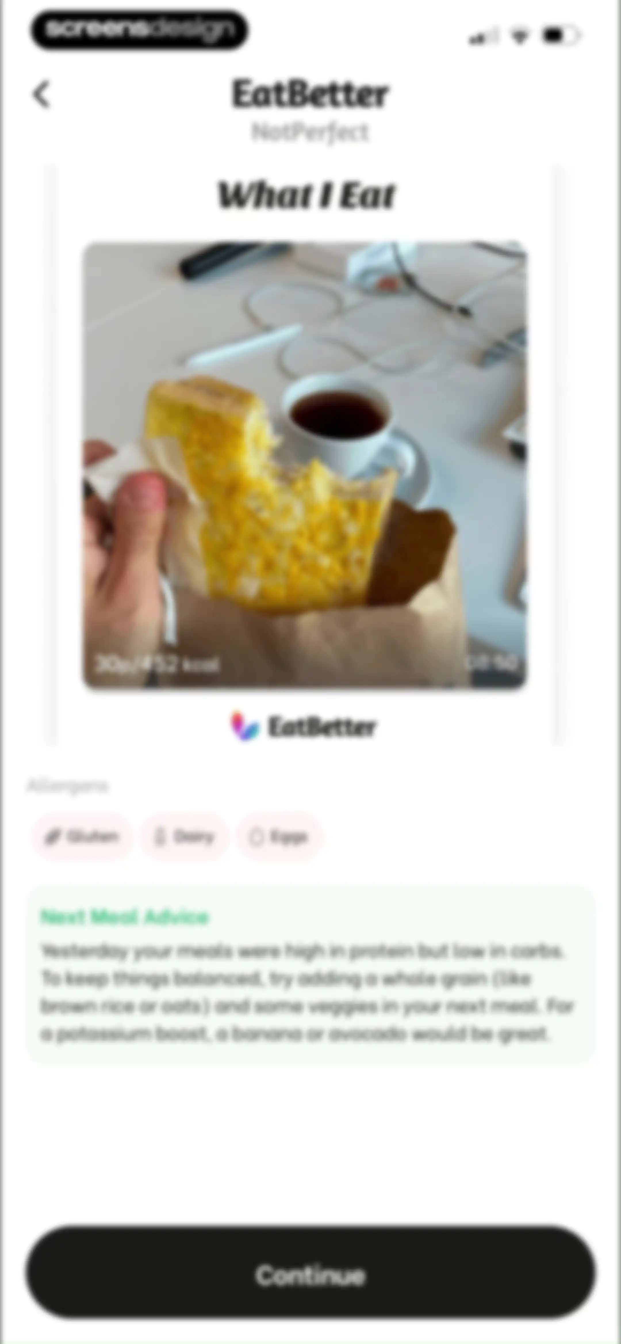 EatBetter: AI Food Journal screen 54