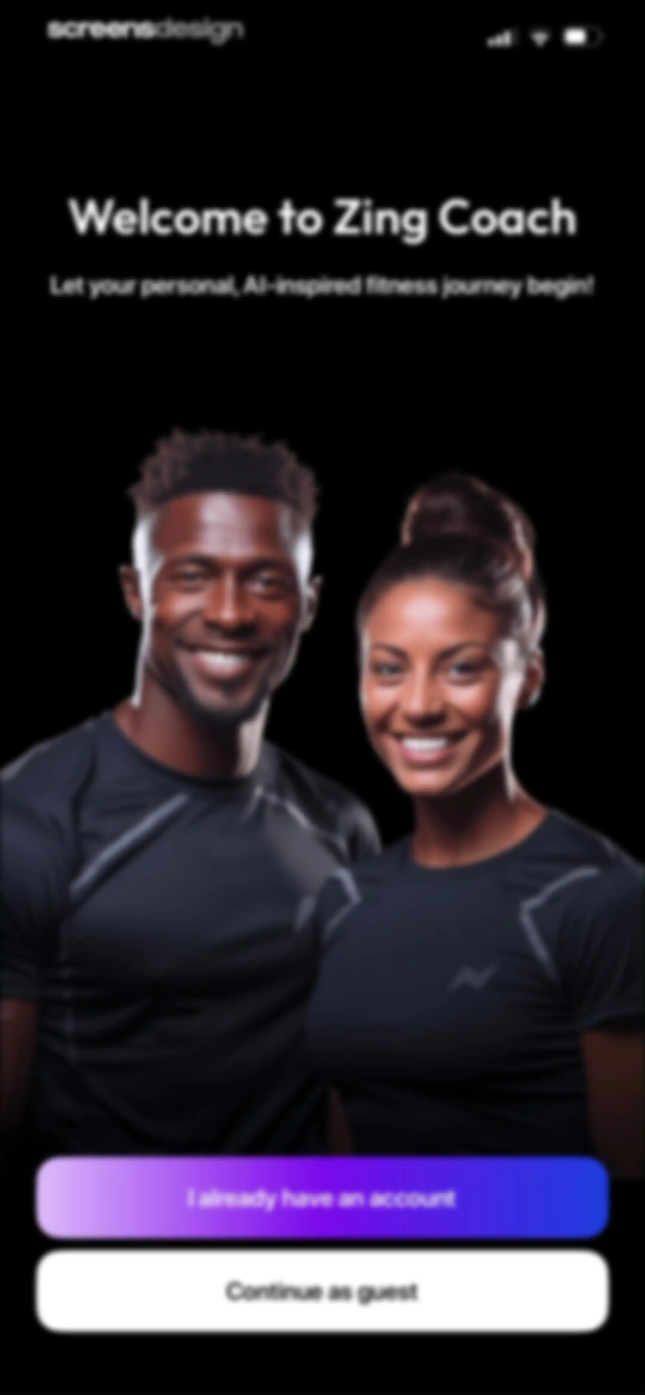 Zing AI: Home & Gym Workouts screen 4