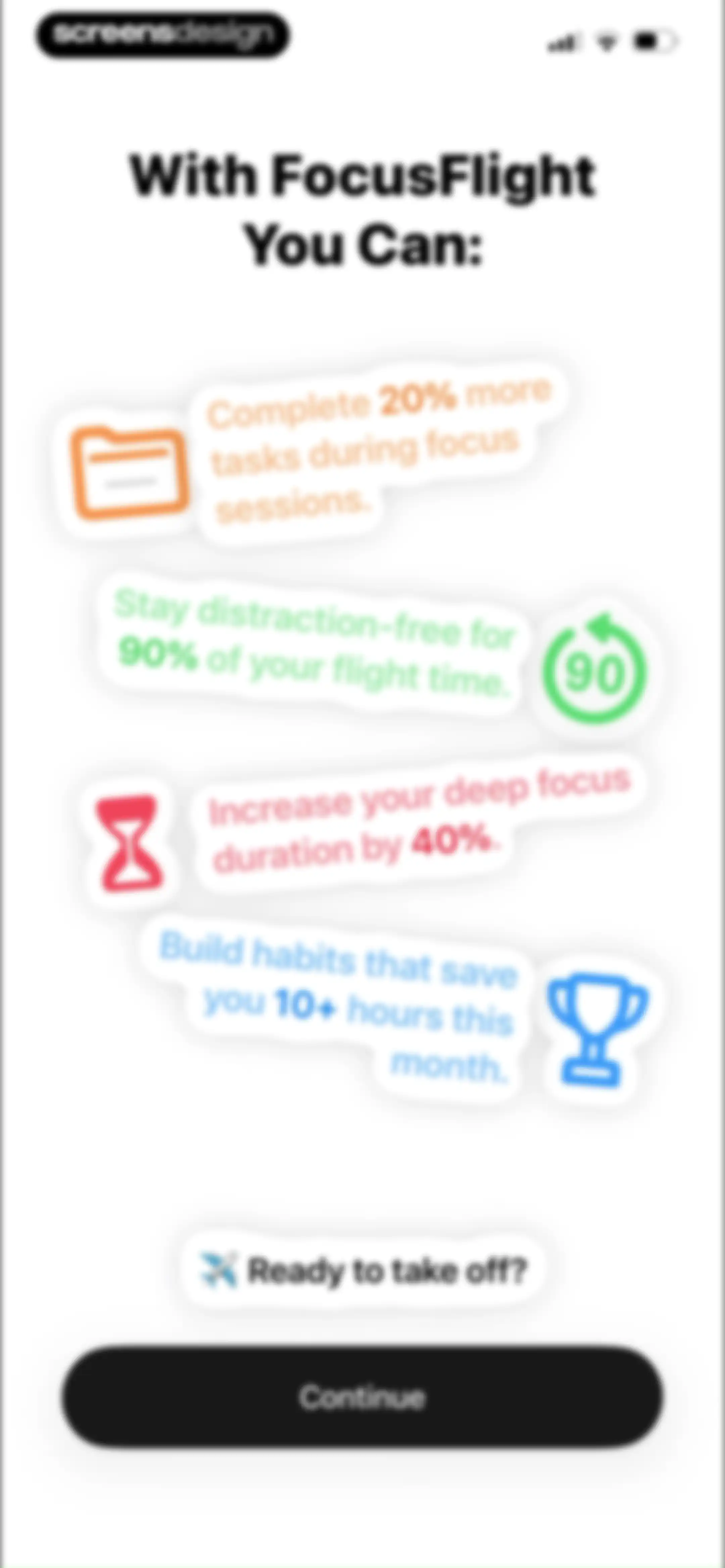 FocusFlight - Deepfocus Timer screen 9