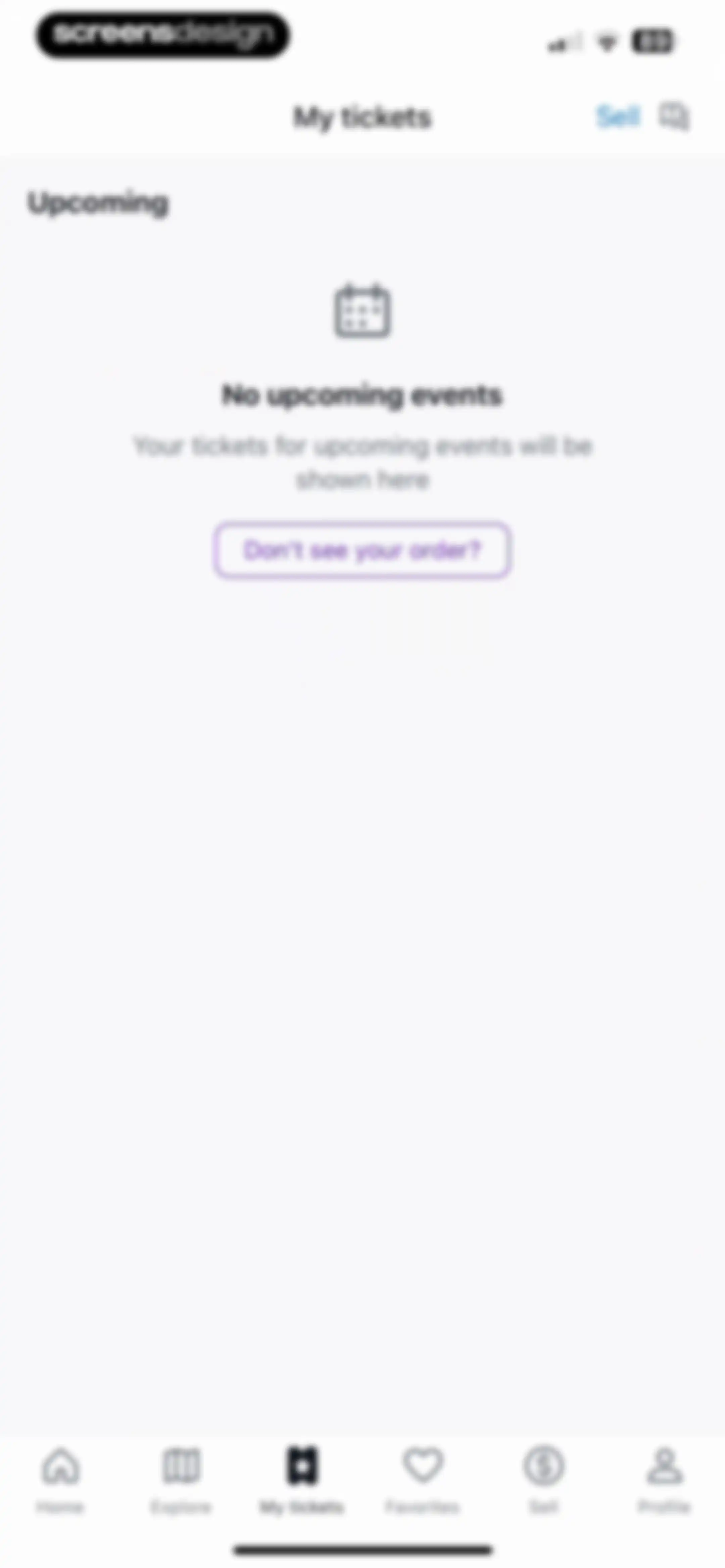 StubHub: Event Tickets screen 69