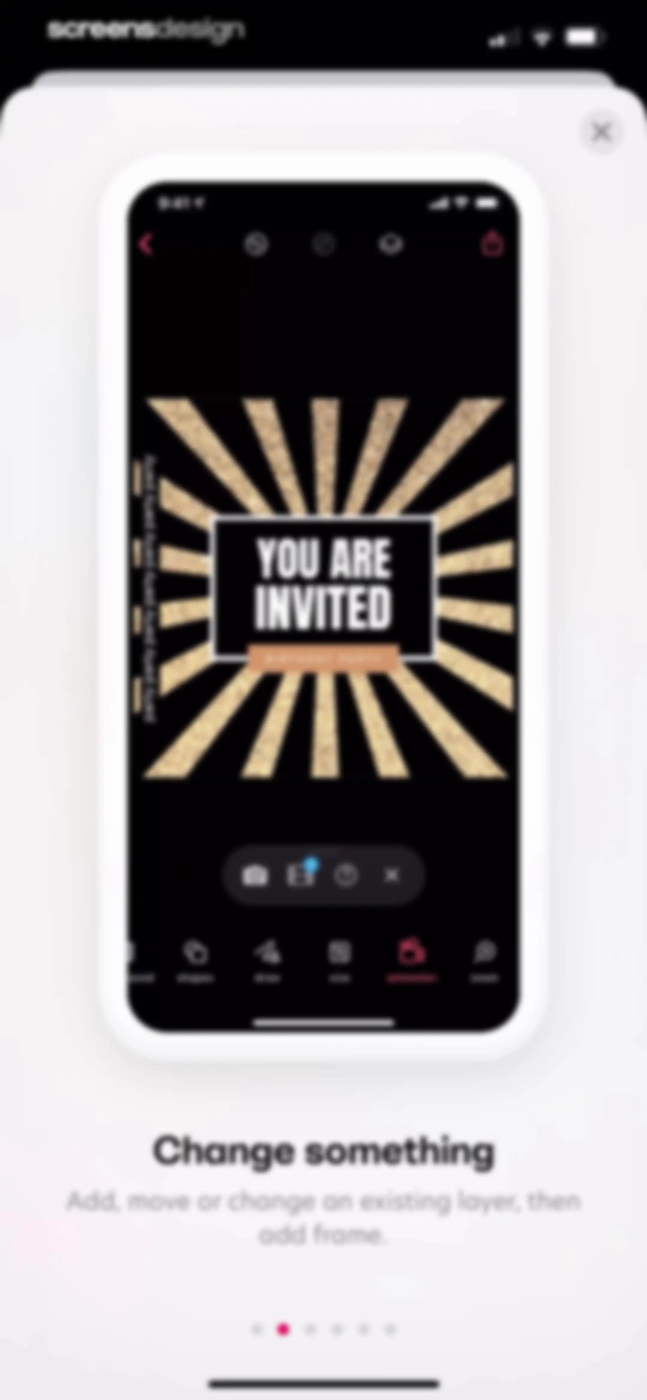 Bazaart AI Photo Editor Design screen 118
