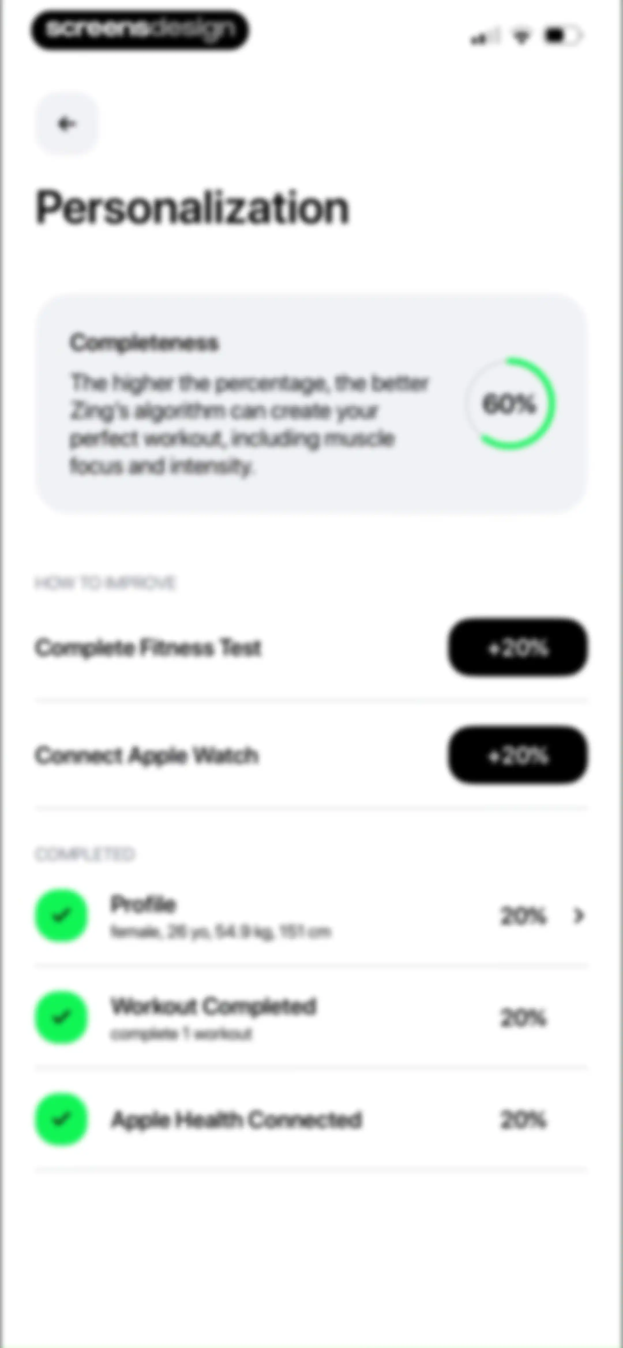 Zing AI: Home & Gym Workouts screen 187