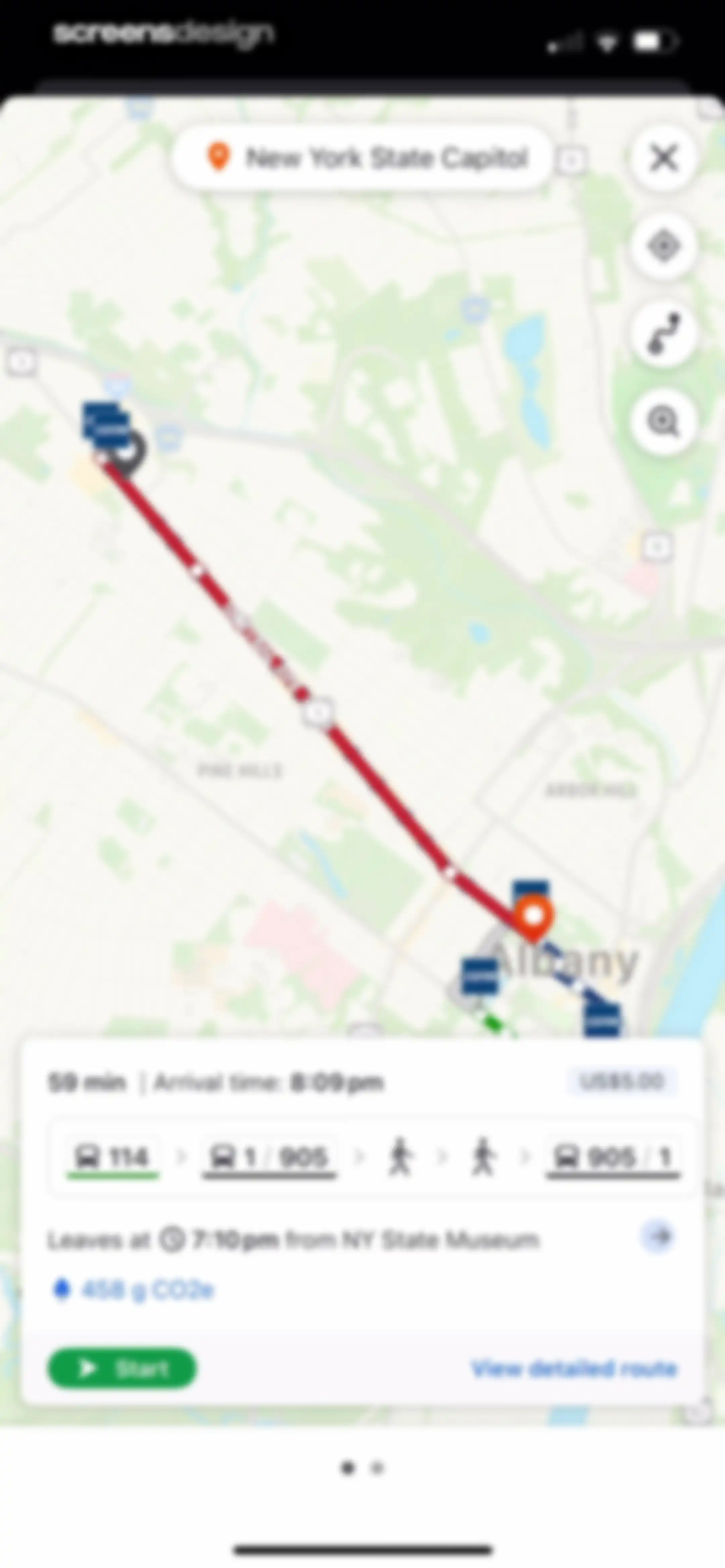 Moovit: Bus & Transit Tracker screen 72