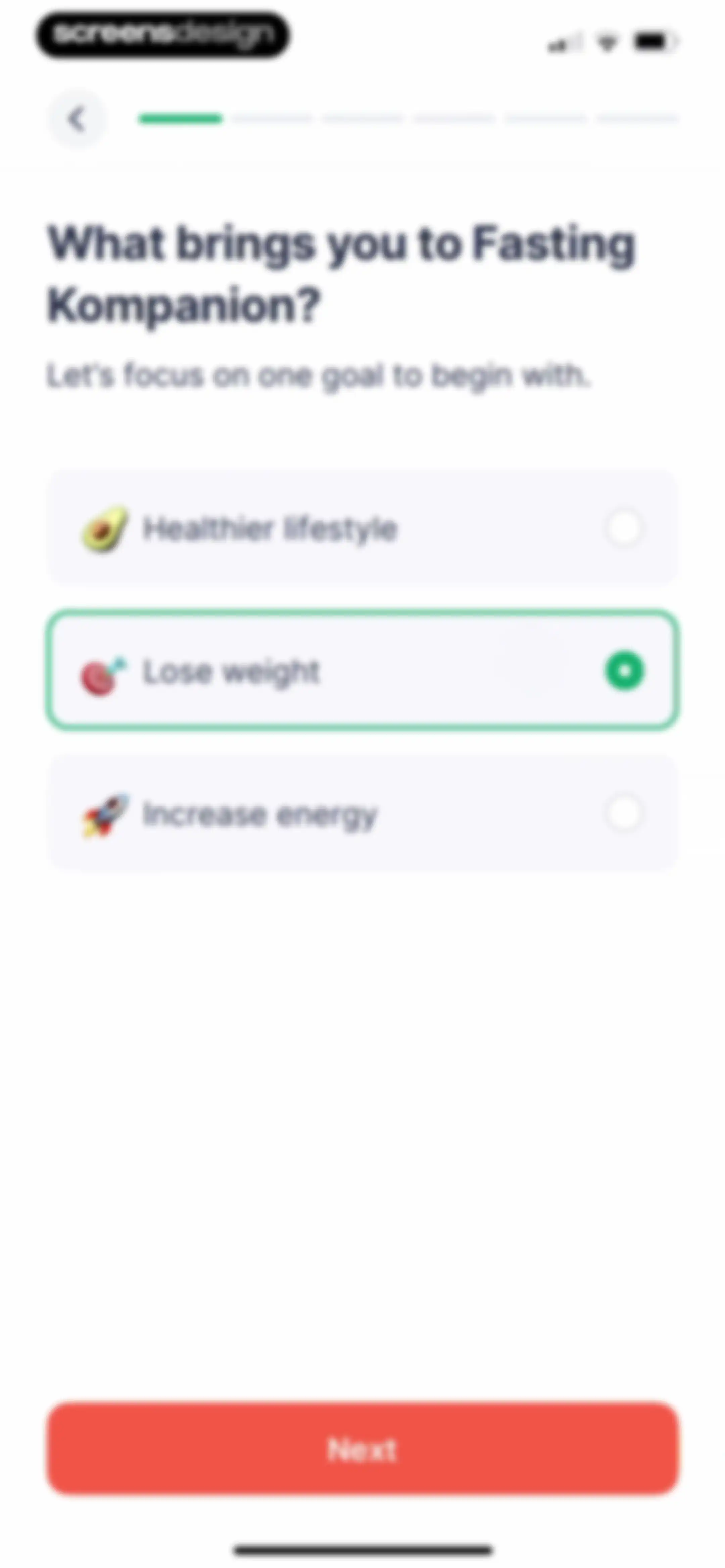 Kompanion: Weight Loss Plan screen 7