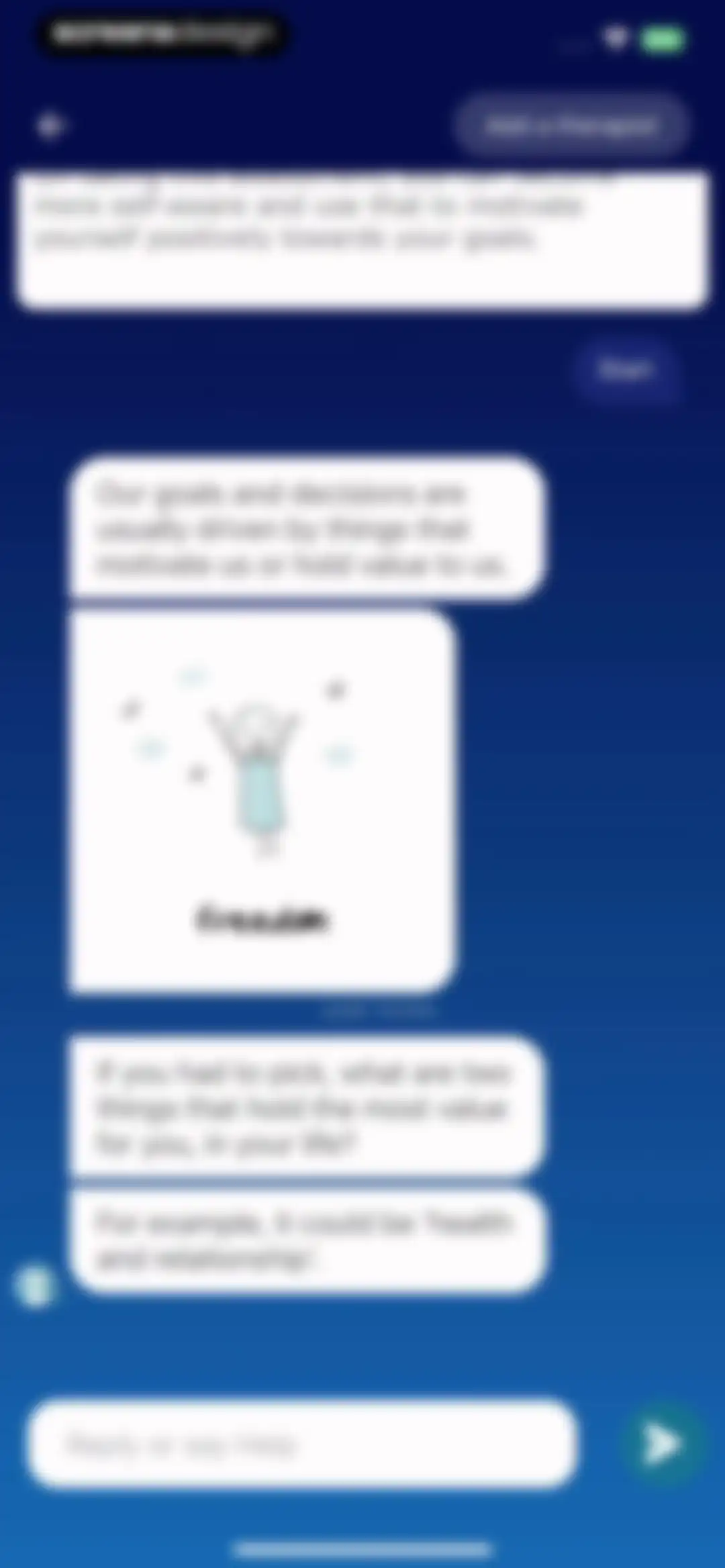 Wysa: Mental Wellbeing AI screen 32