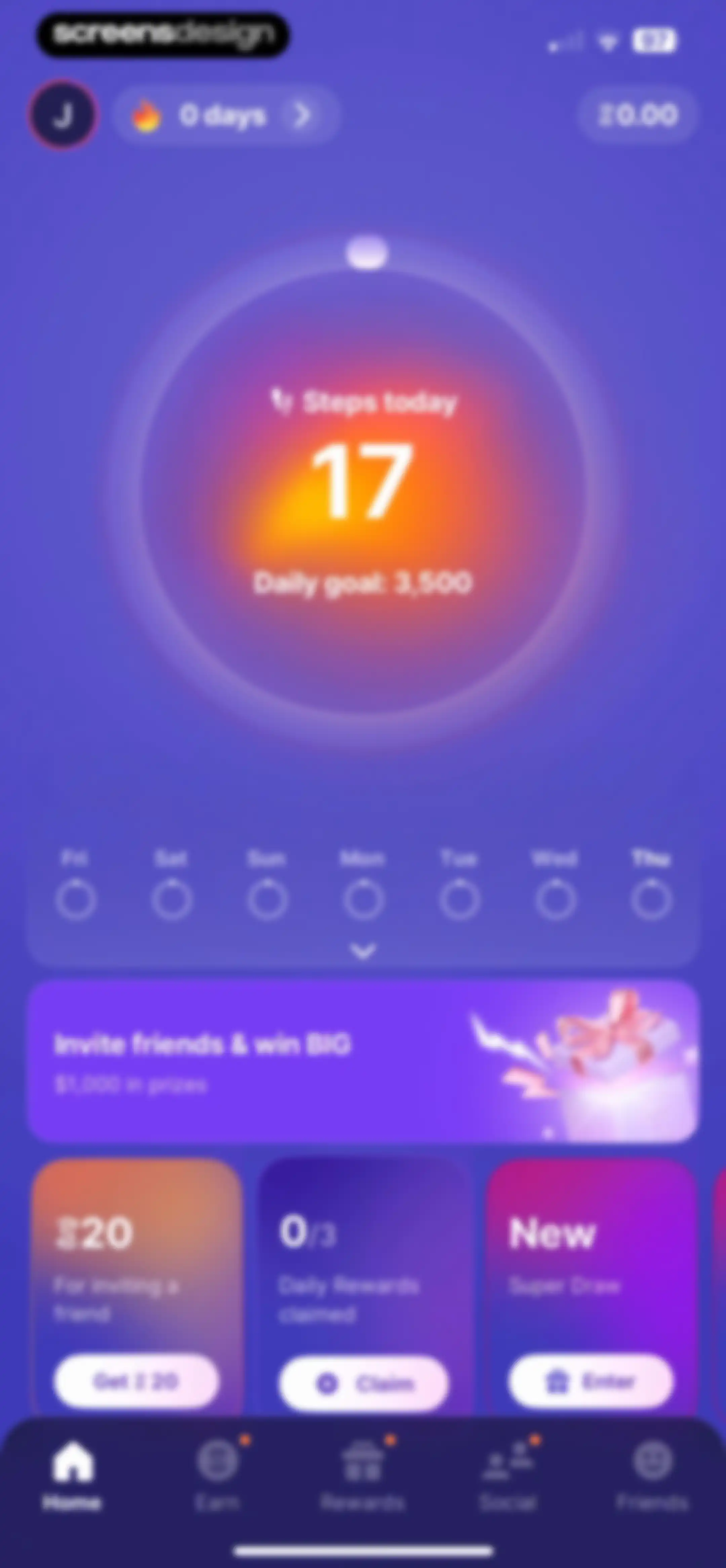 Sweatcoin Walking Step Counter screen 18