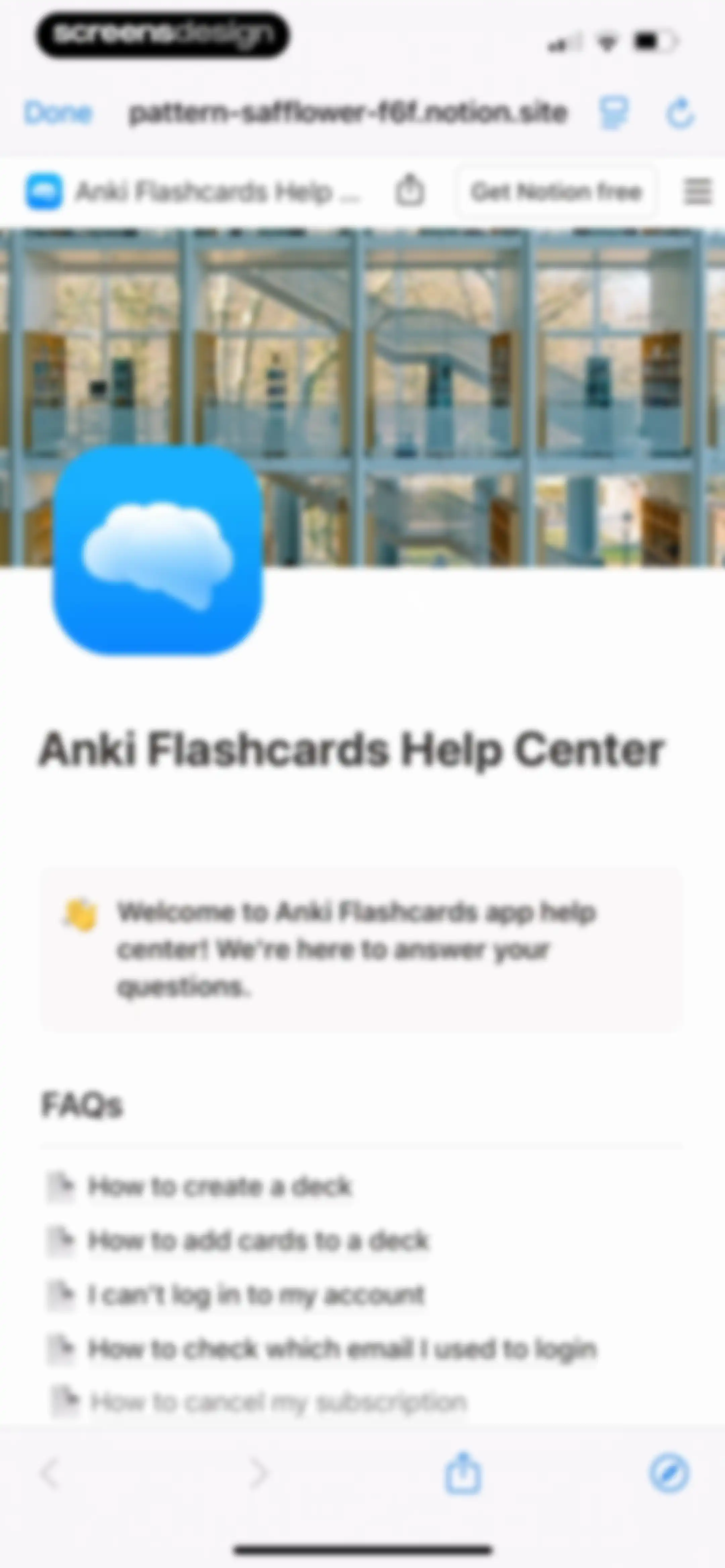 Mopiq: AI Flashcards Learning screen 94