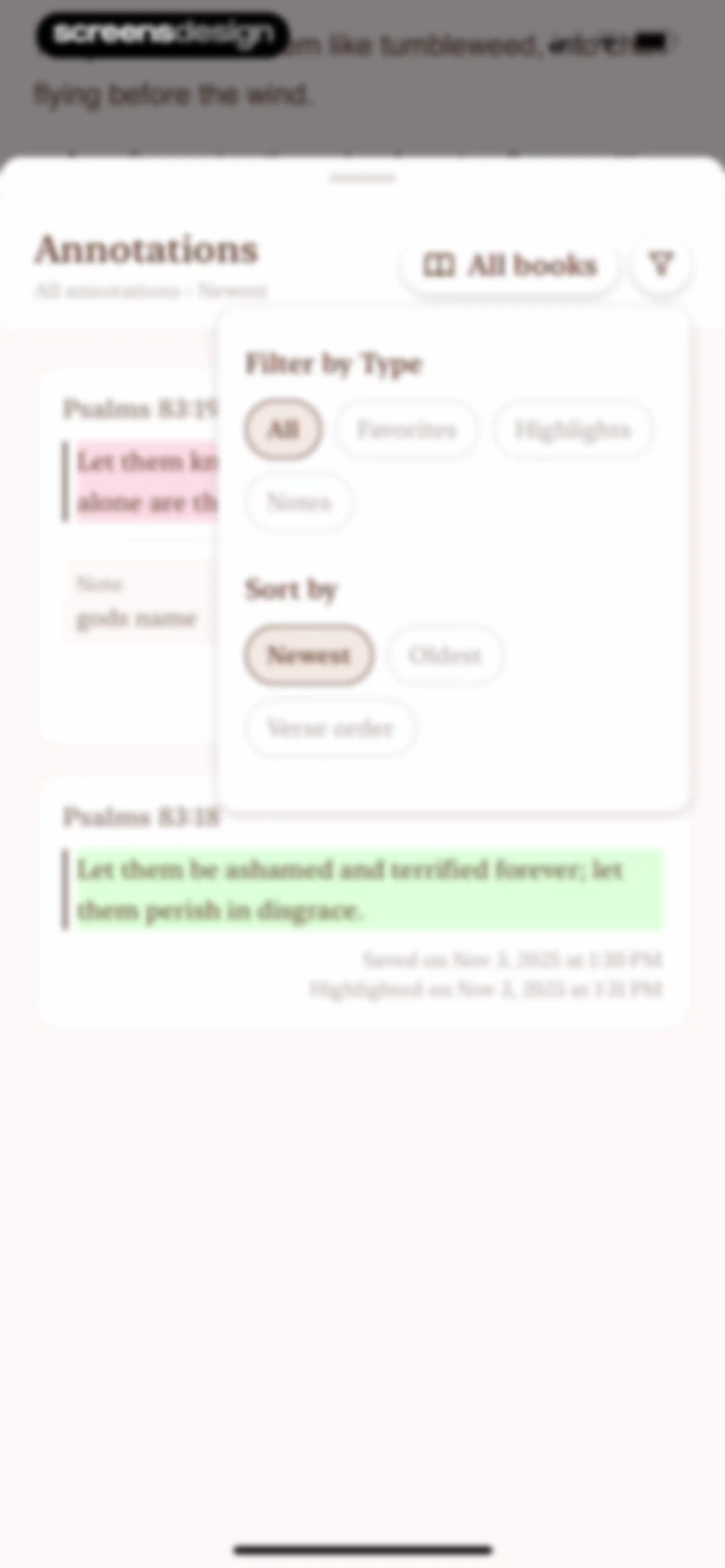 Haven - Bible Chat screen 67