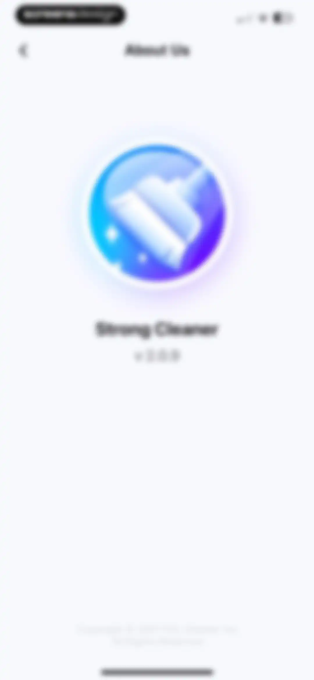Strong Cleaner: Free up space screen 106