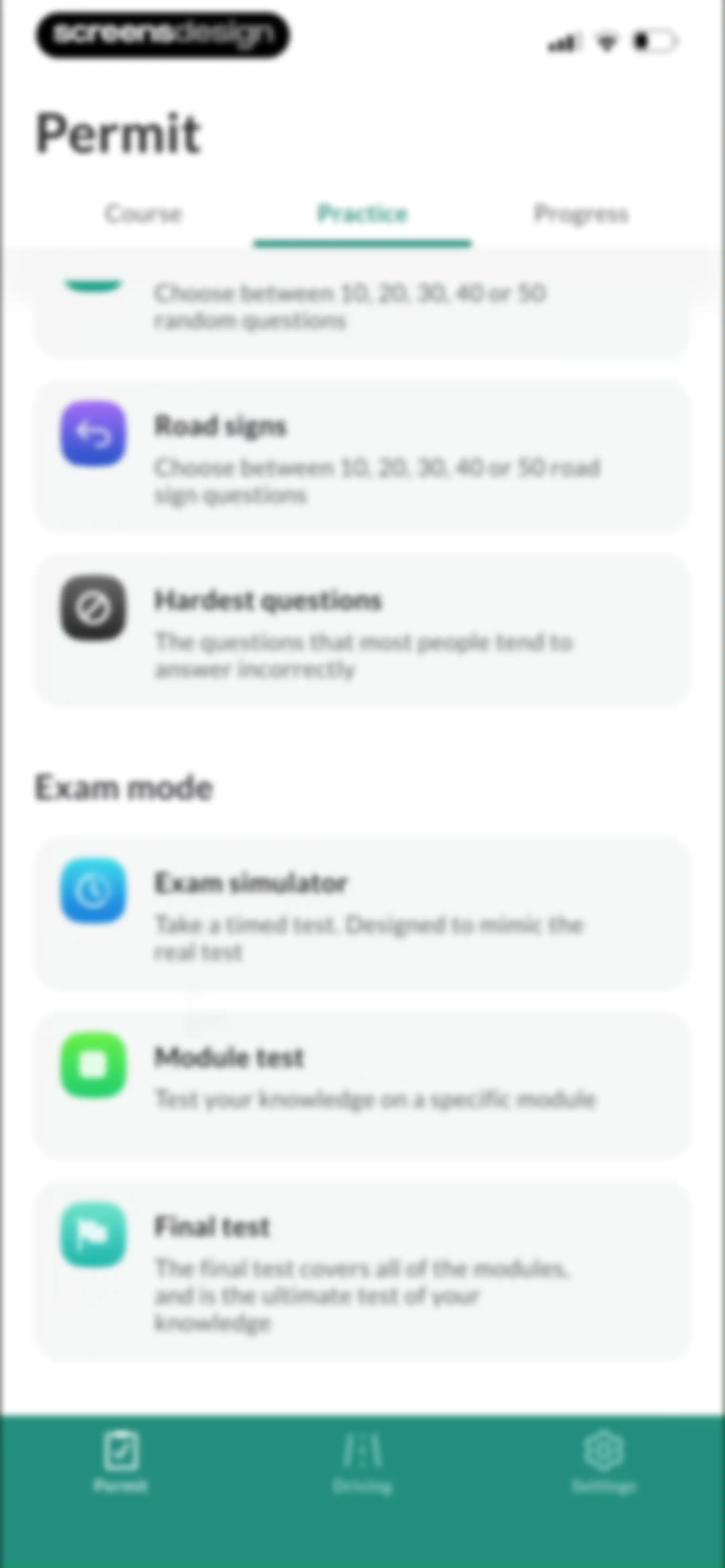 Zutobi: Permit & Driving Prep screen 70