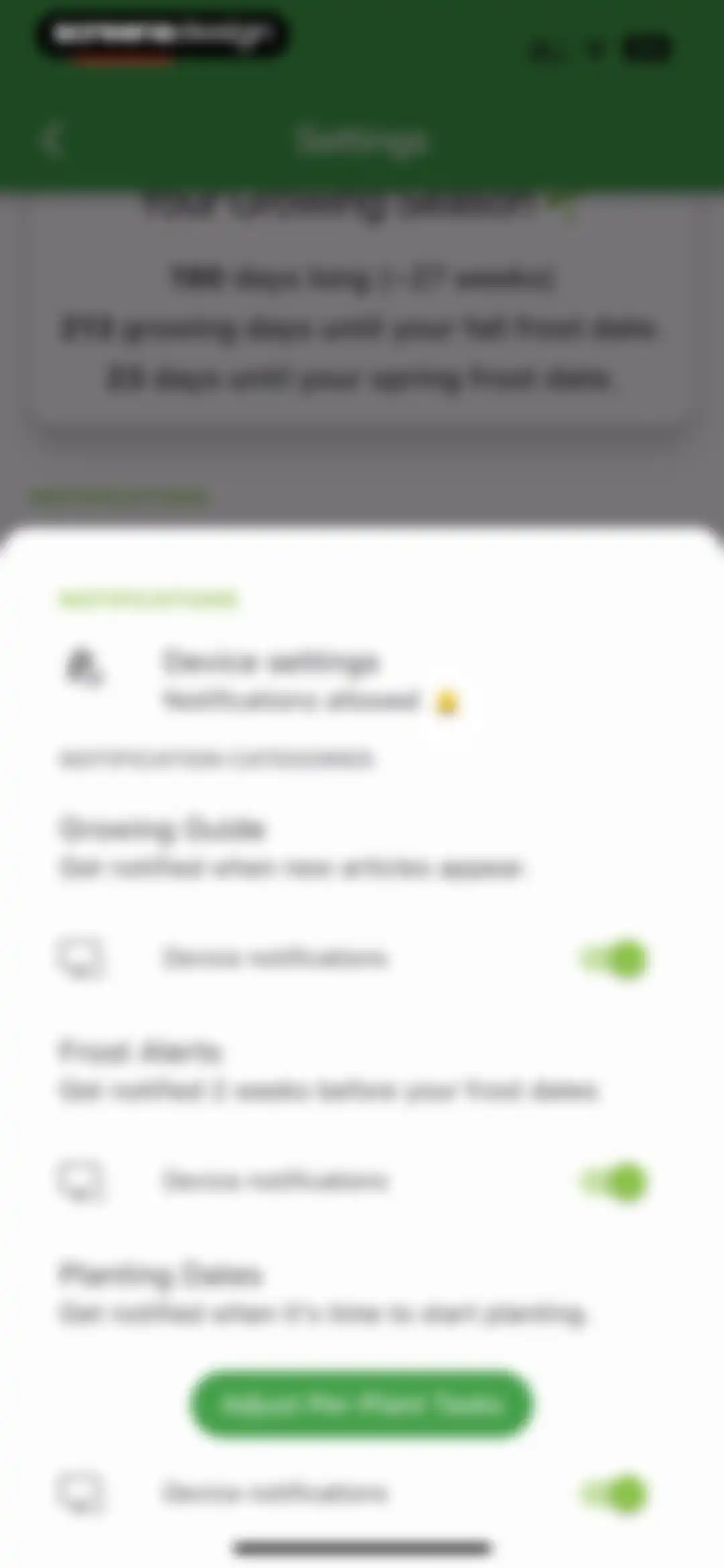Planter: Garden Planner screen 96