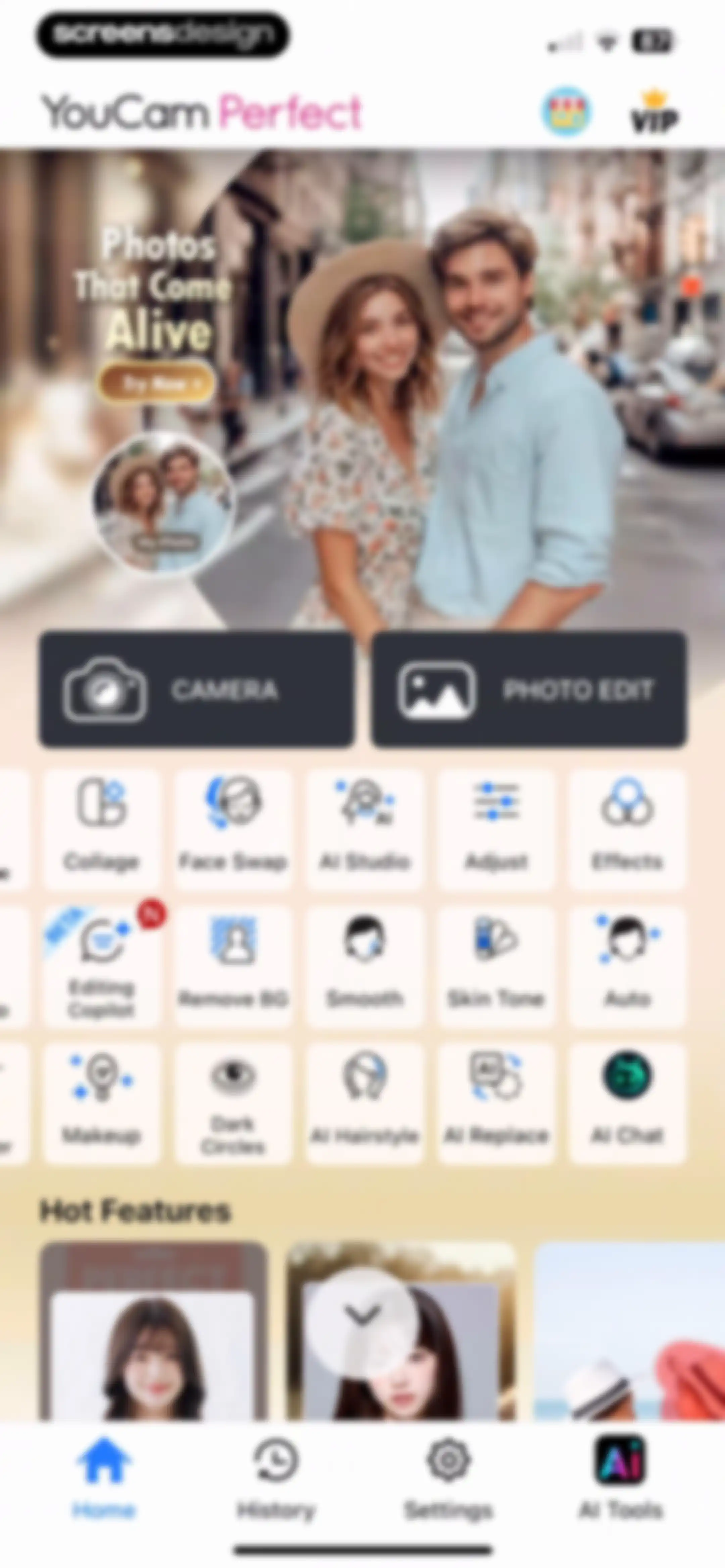 YouCam Perfect:AI Photo Editor screen 84