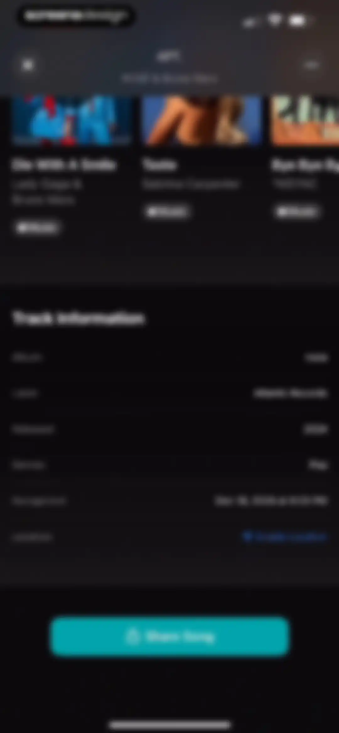 Shazam: Find Music & Concerts screen 29