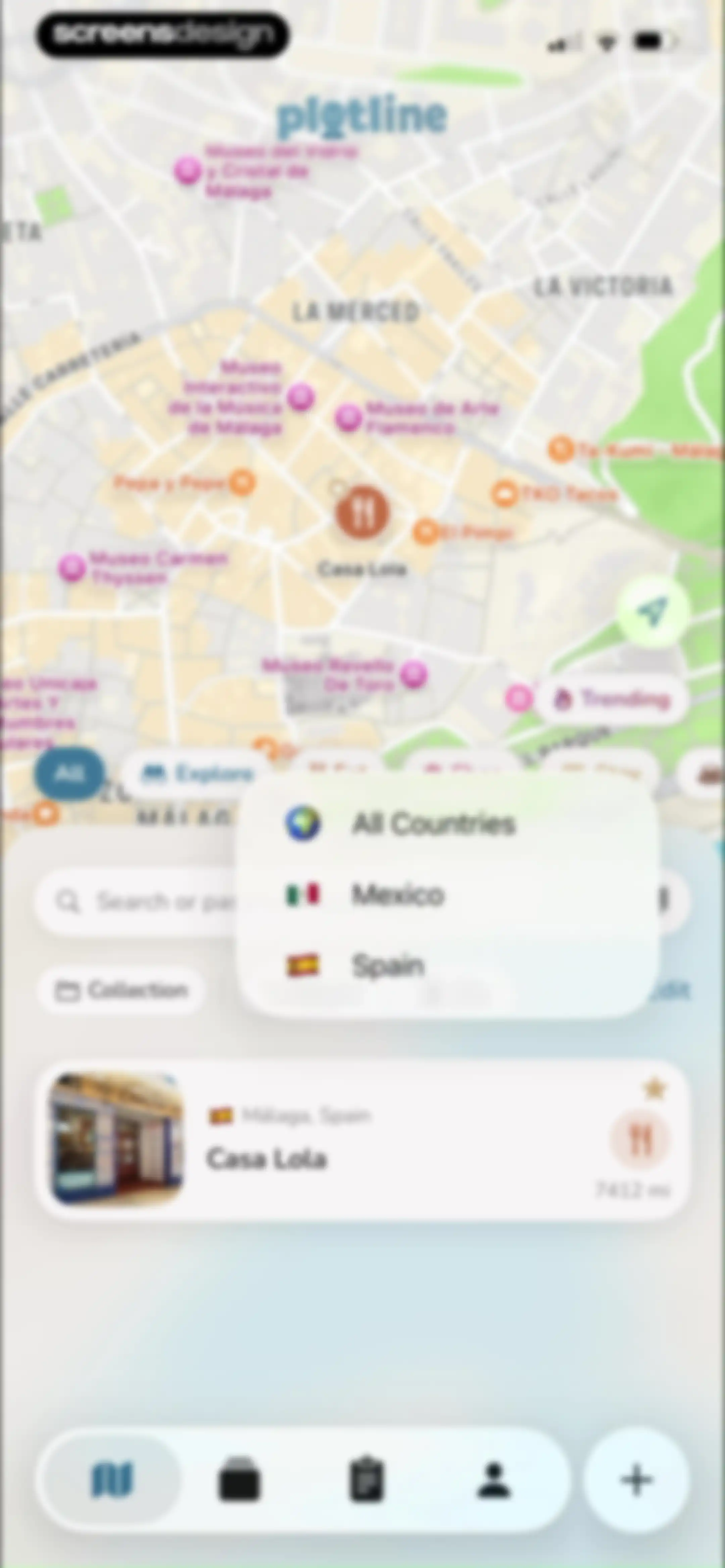 Plotline: Travel Map & Planner screen 47